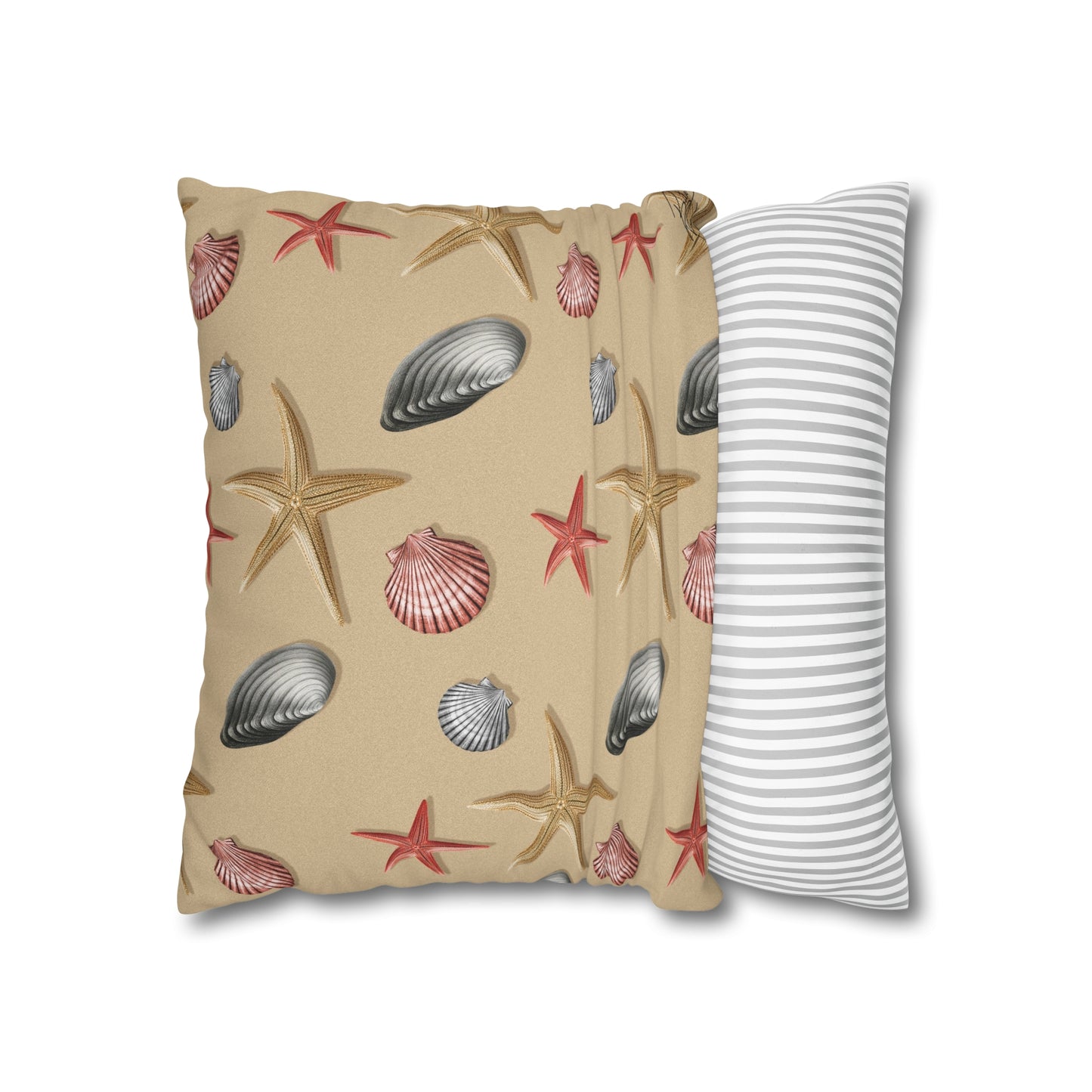 Sea Shells by the Sea Shore Canvas Pillowcase
