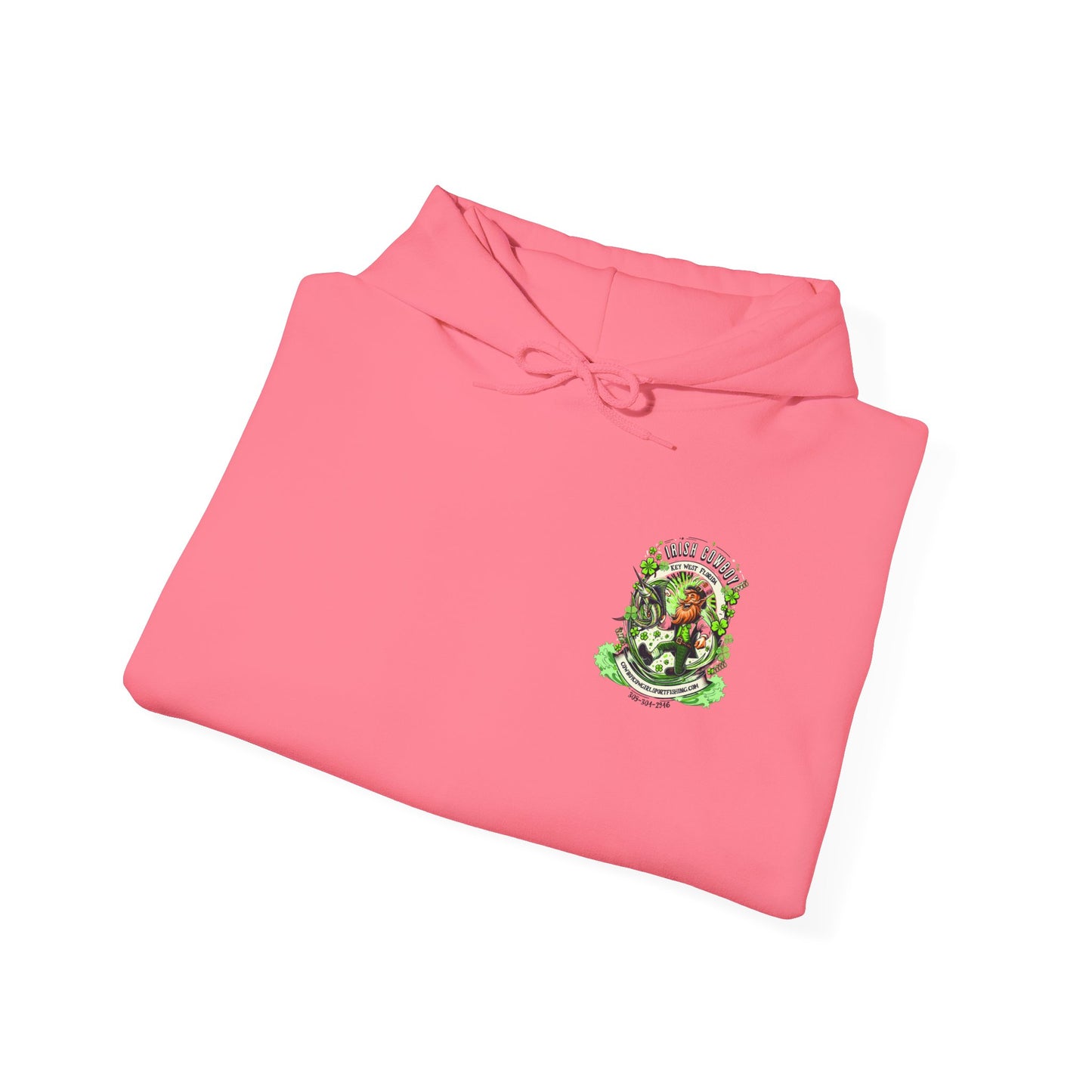 Irish Cowboy Leprechaun Heavy Blend™ Hooded Sweatshirt