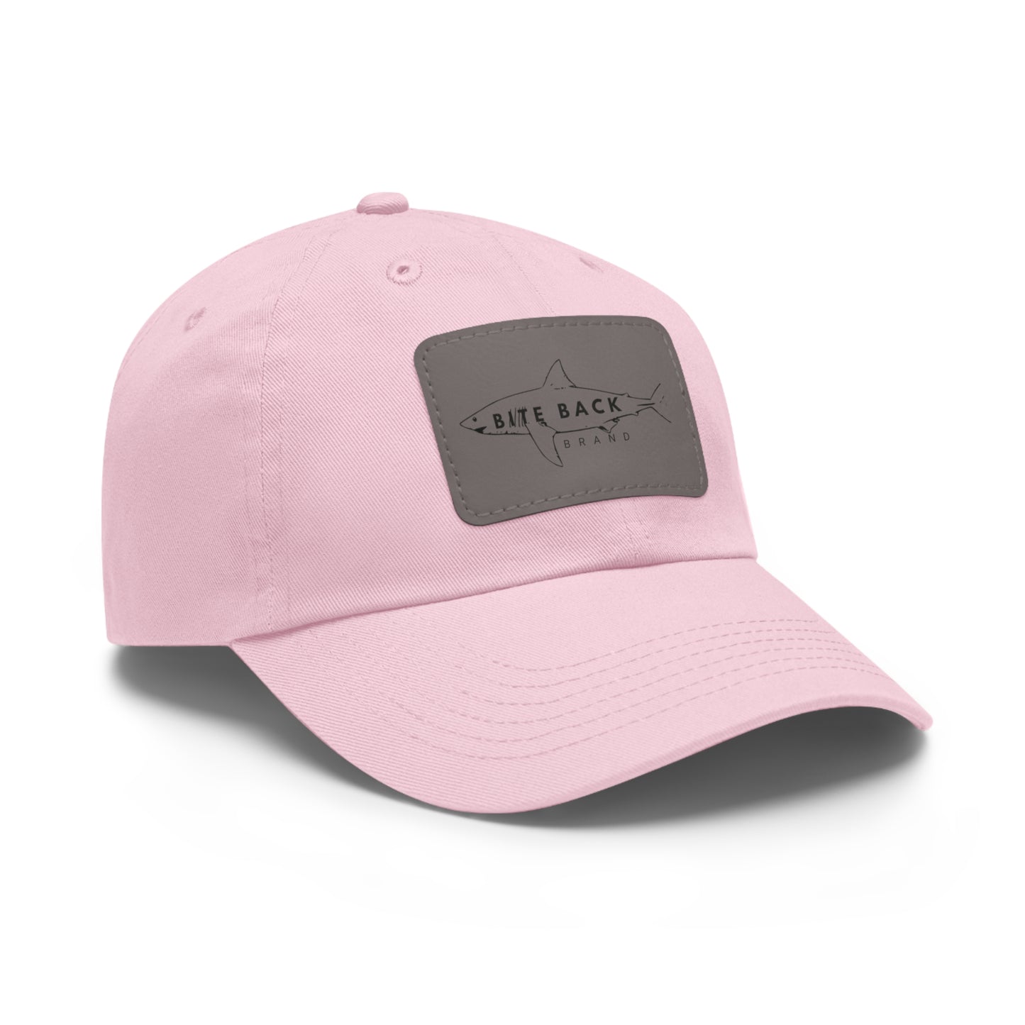 Shark Hat with Leather Patch (Rectangle)