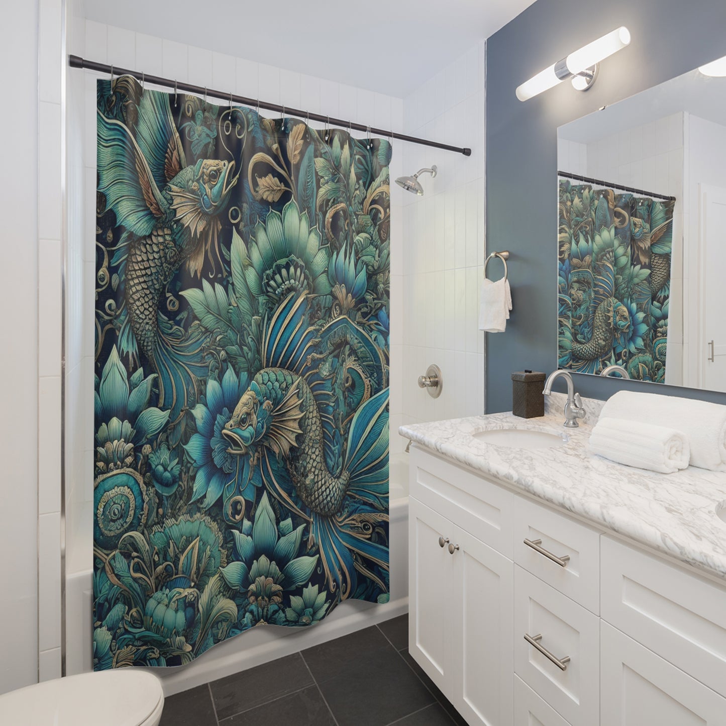 Fantasy Fantastic Shower Curtain