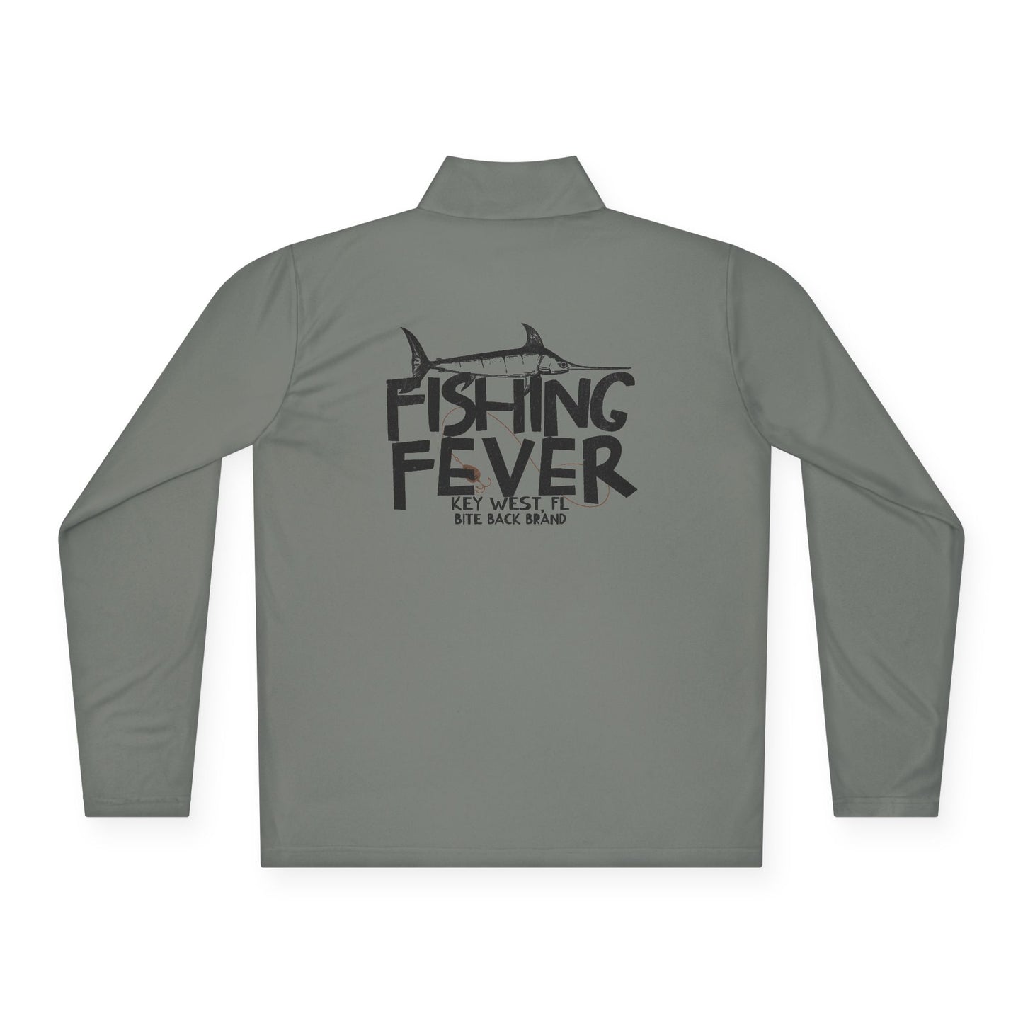 Fishing Fever Unisex Quarter-Zip Pullover