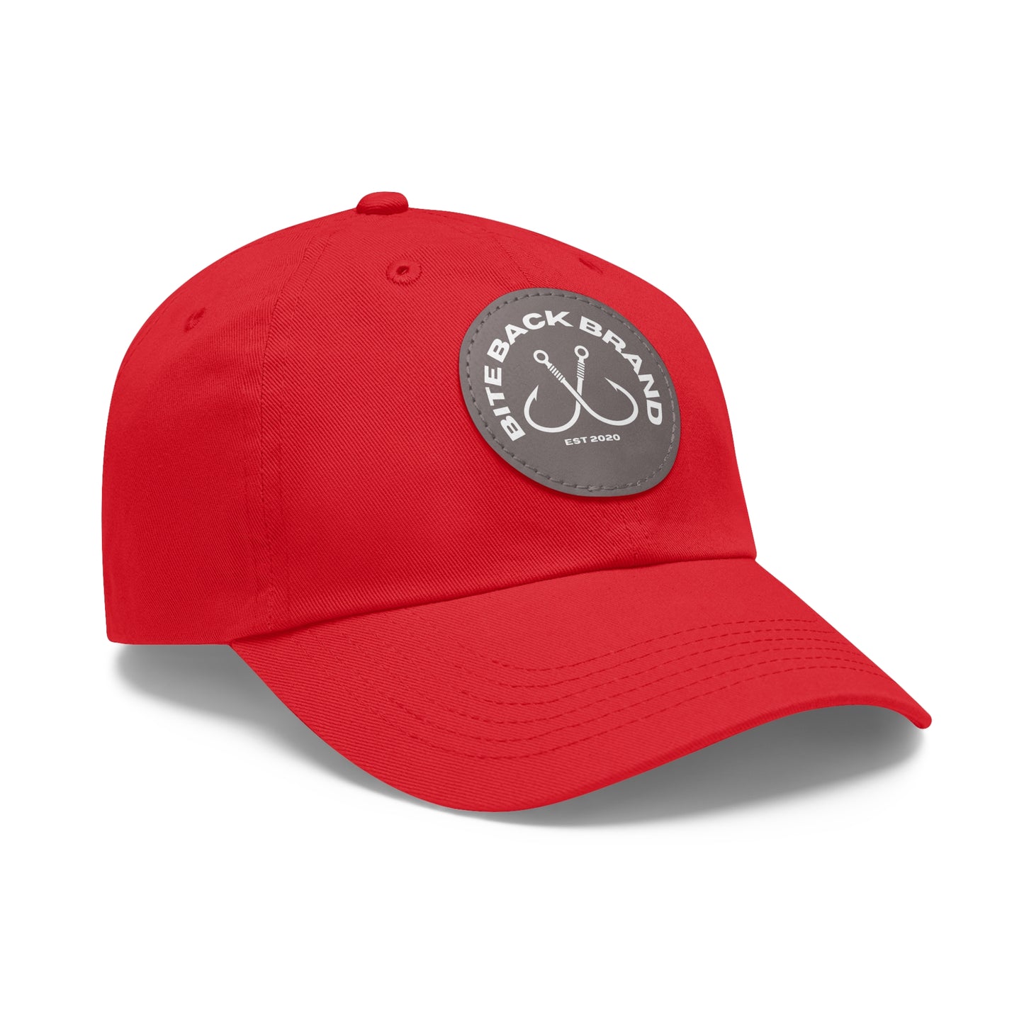 Hooks Hat with Leather Patch (Round)