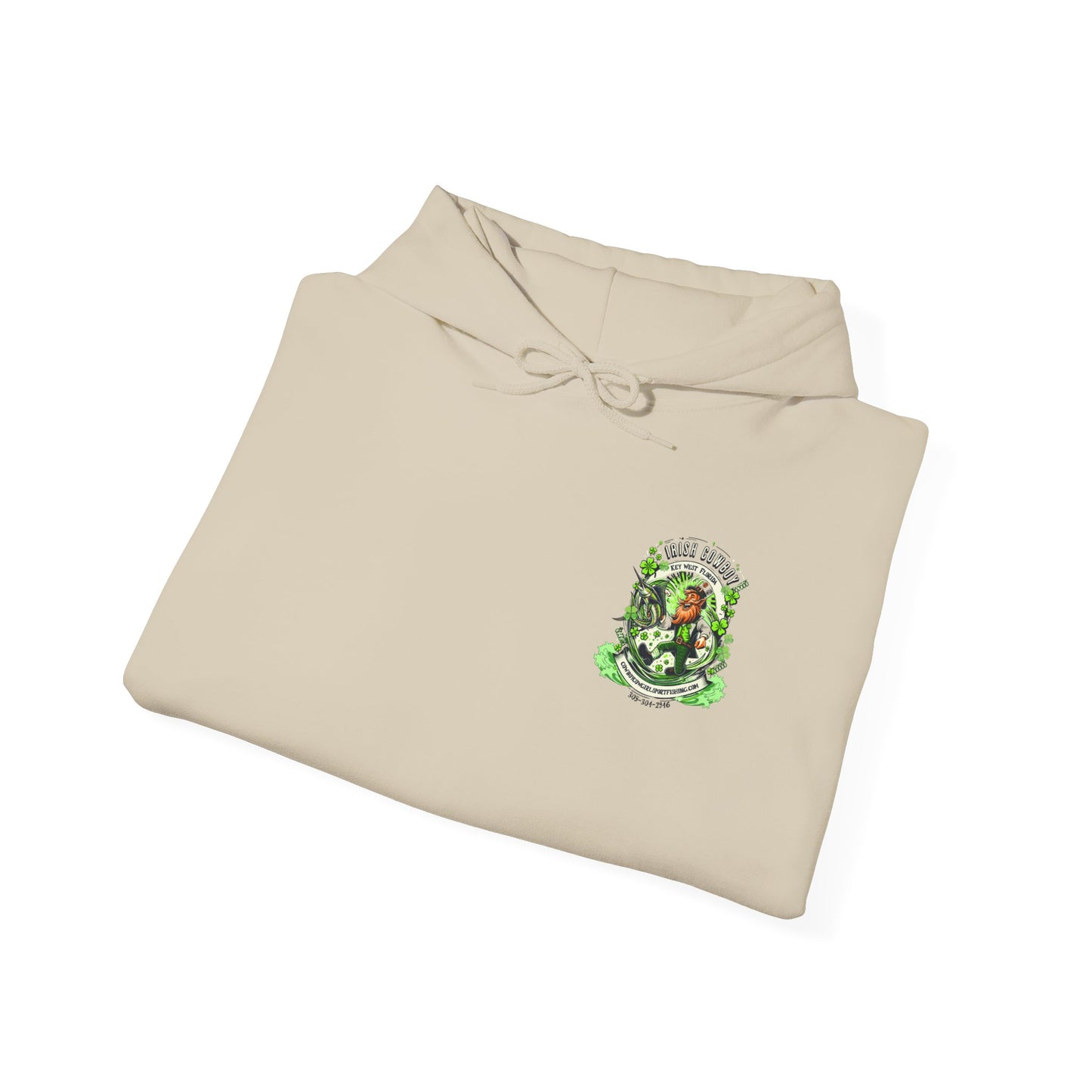 Irish Cowboy Leprechaun Heavy Blend™ Hooded Sweatshirt