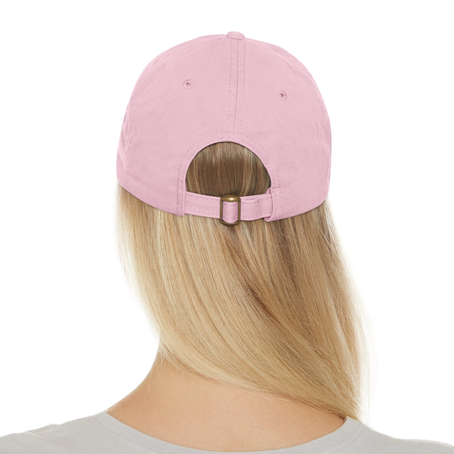 Shark Jaw Hat with Leather Patch (Round)