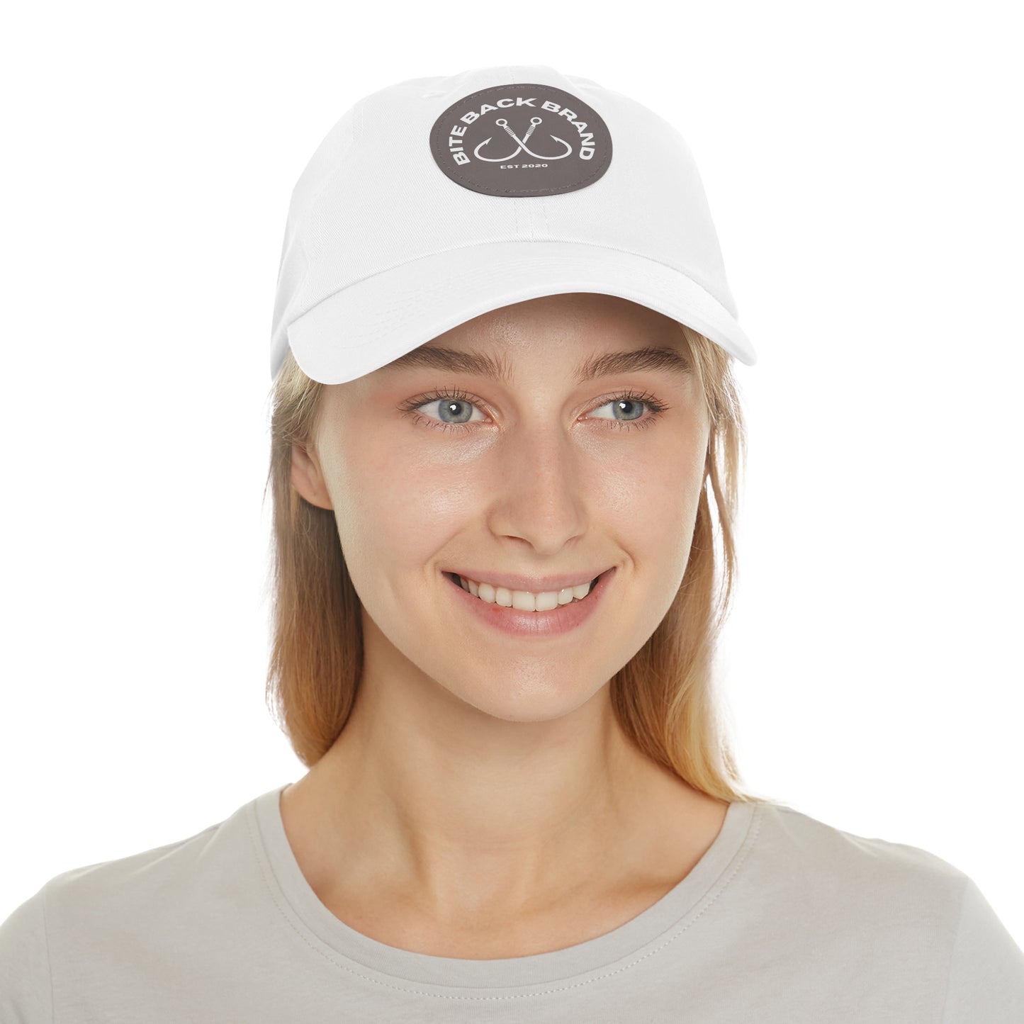 Hooks Hat with Leather Patch (Round)