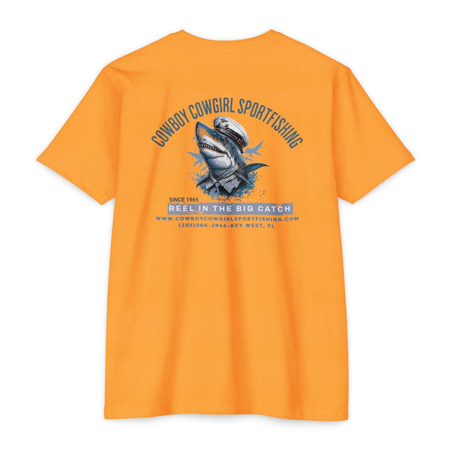 Spanish Fly Shark Tournament 2024 -Unisex CVC Jersey T-shirt
