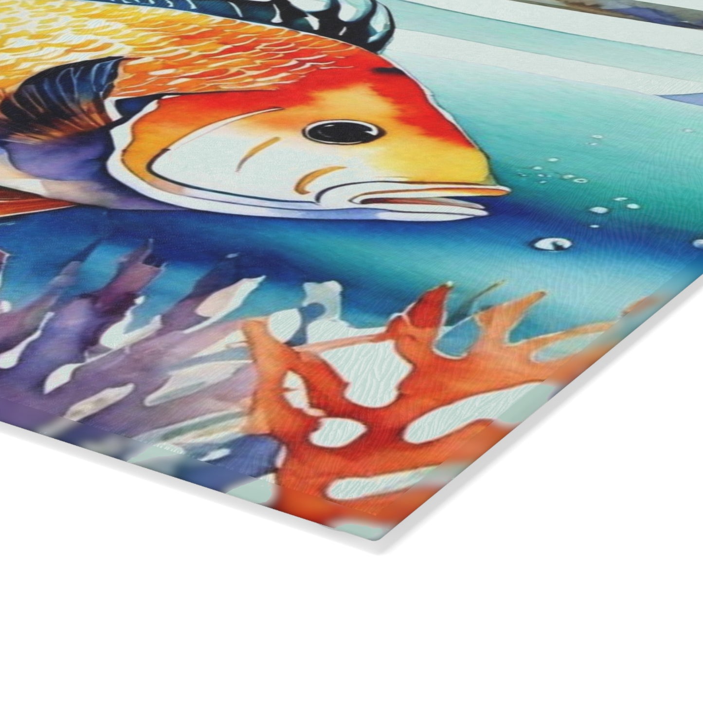 The Reef Glass Cutting Board