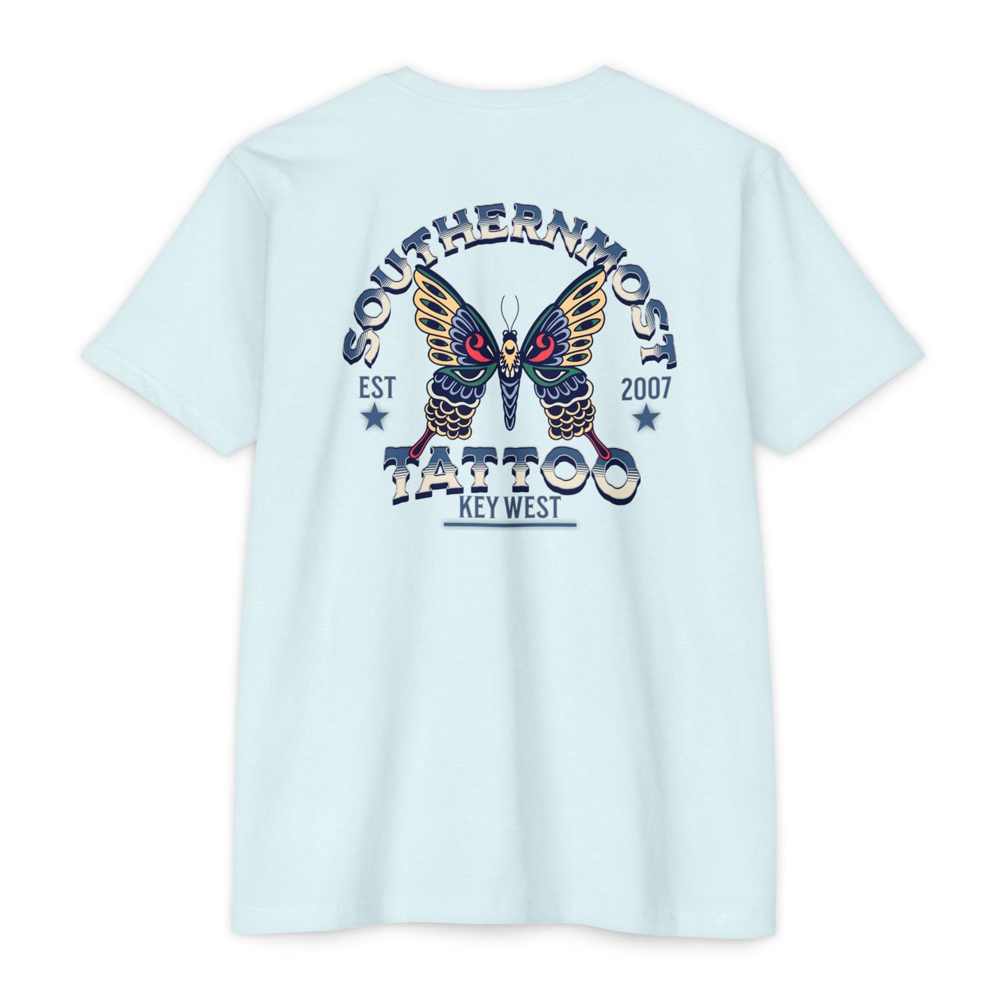 Southernmost Tattoo Butterfly T-shirt