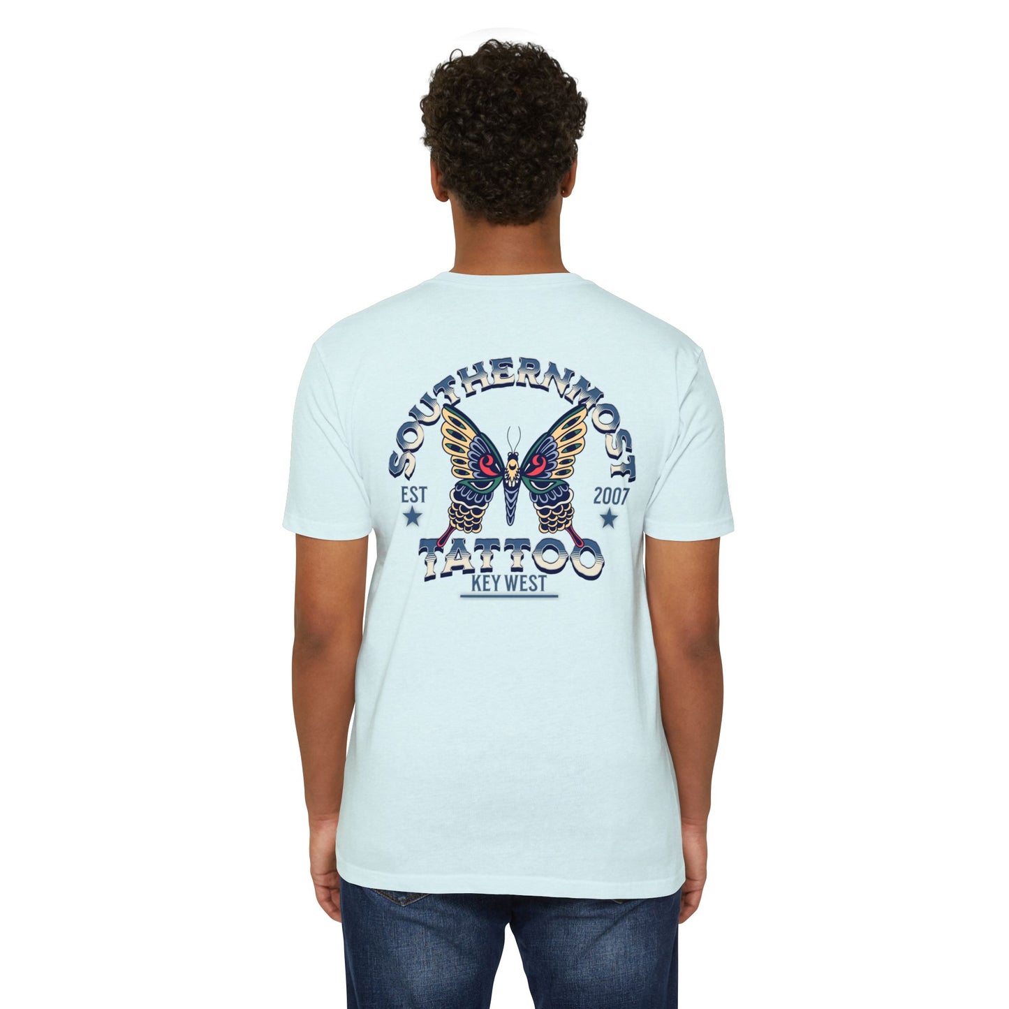 Southernmost Tattoo Butterfly T-shirt