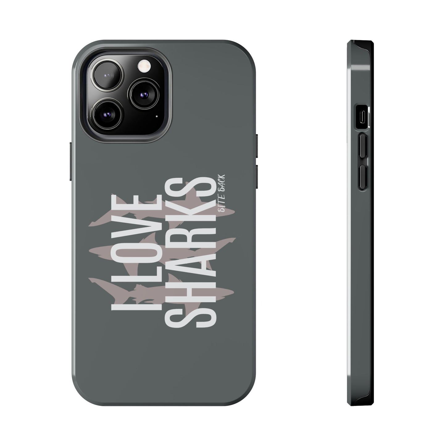 Shark Lover Tough Phone Case, Protective Cover, Gift for Ocean Lovers, Shark Week Celebration, Cute Wildlife Accessory