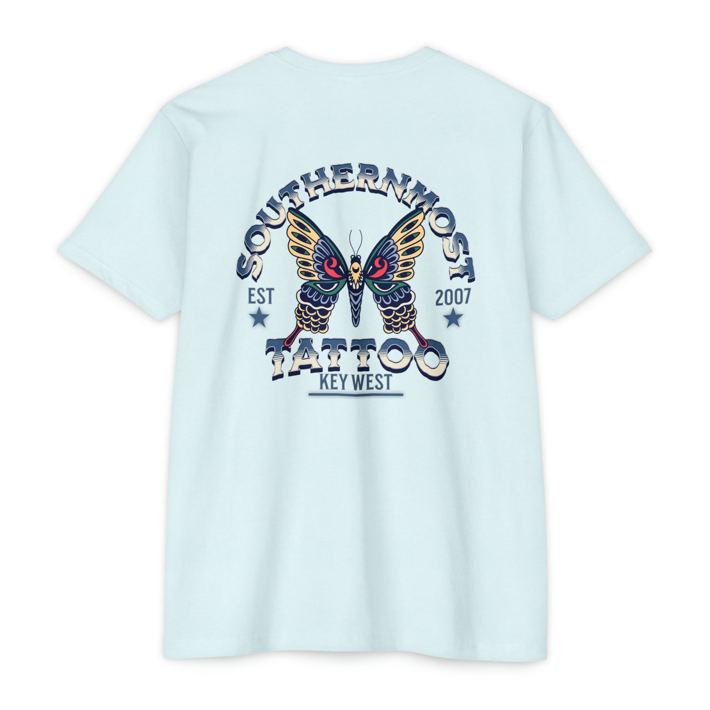 Southernmost Tattoo Butterfly T-shirt