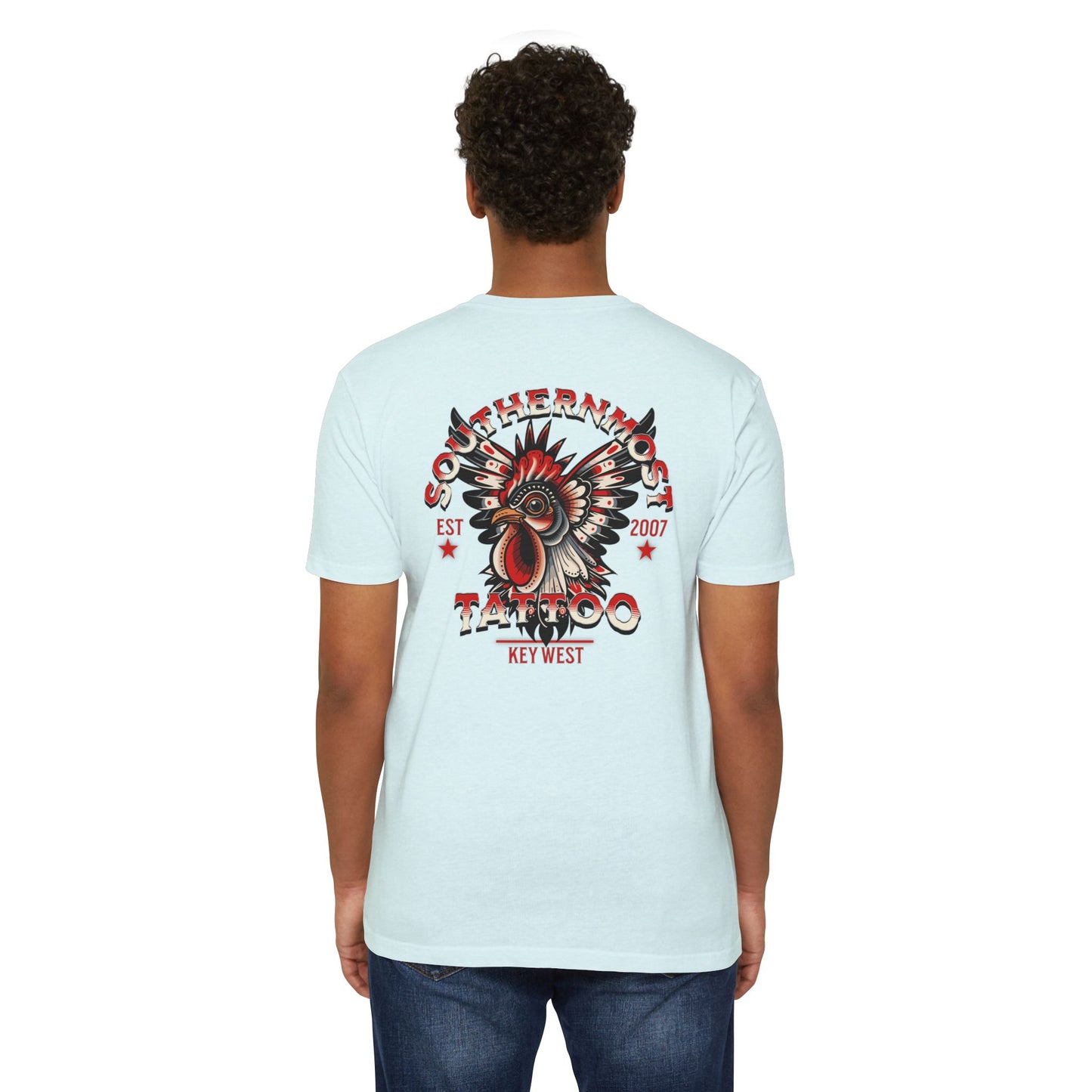 Southernmost Tattoo Traditional Rooster T-shirt