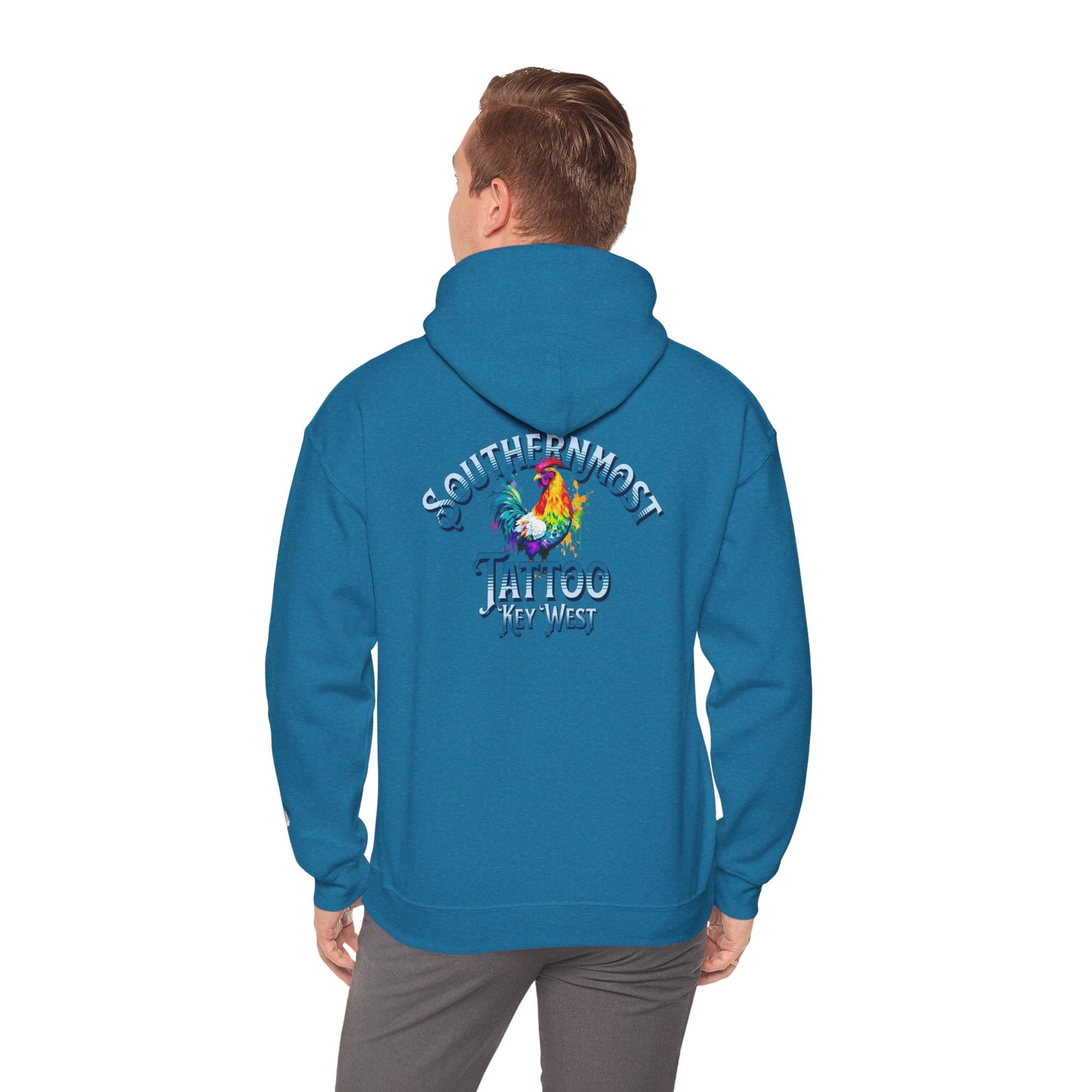 Southernmost Tattoo Rooster Hoodie