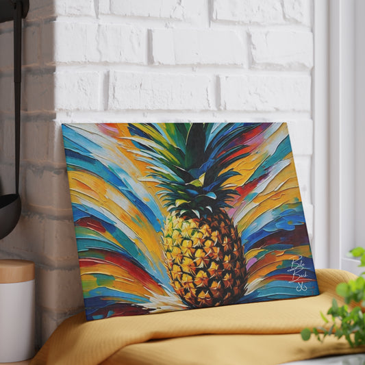 Pineapple Glass Cutting Board