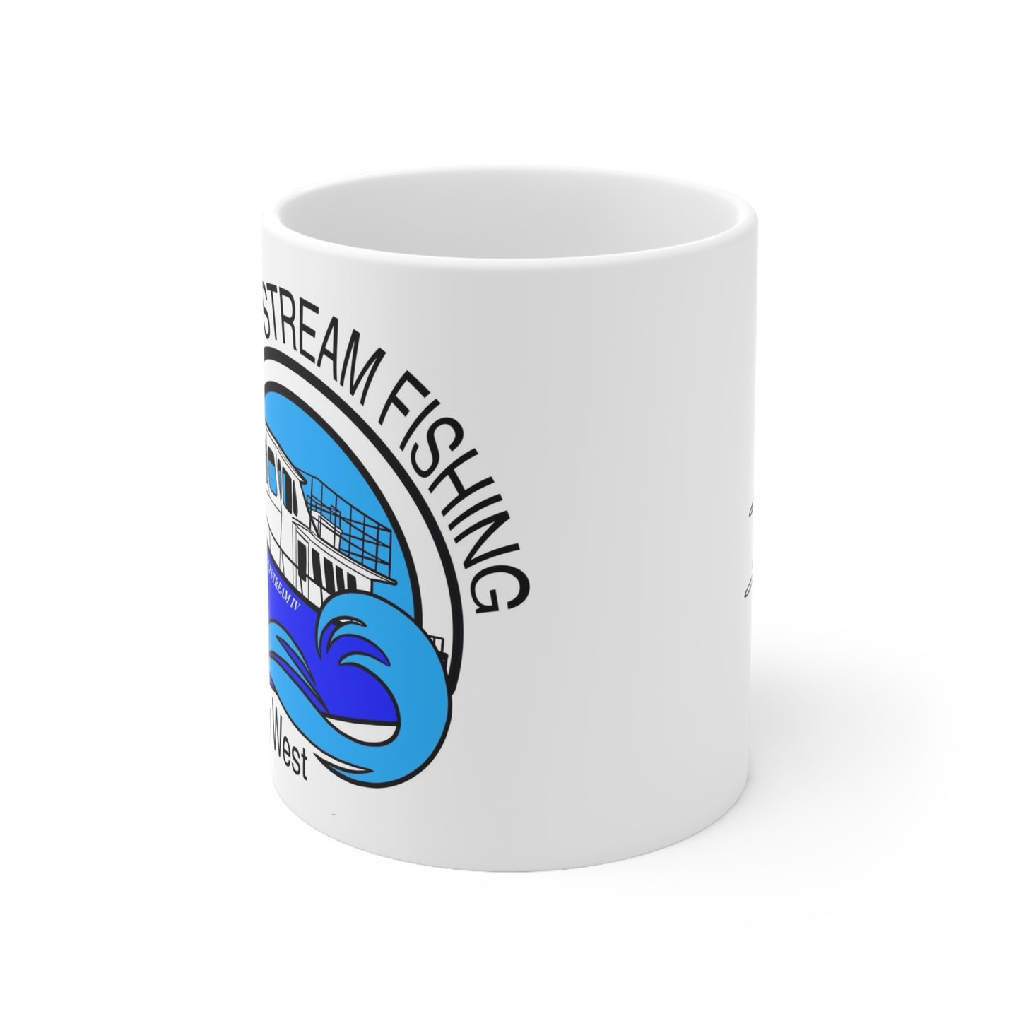Gulfstream Fishing Logo Ceramic Mug 11oz