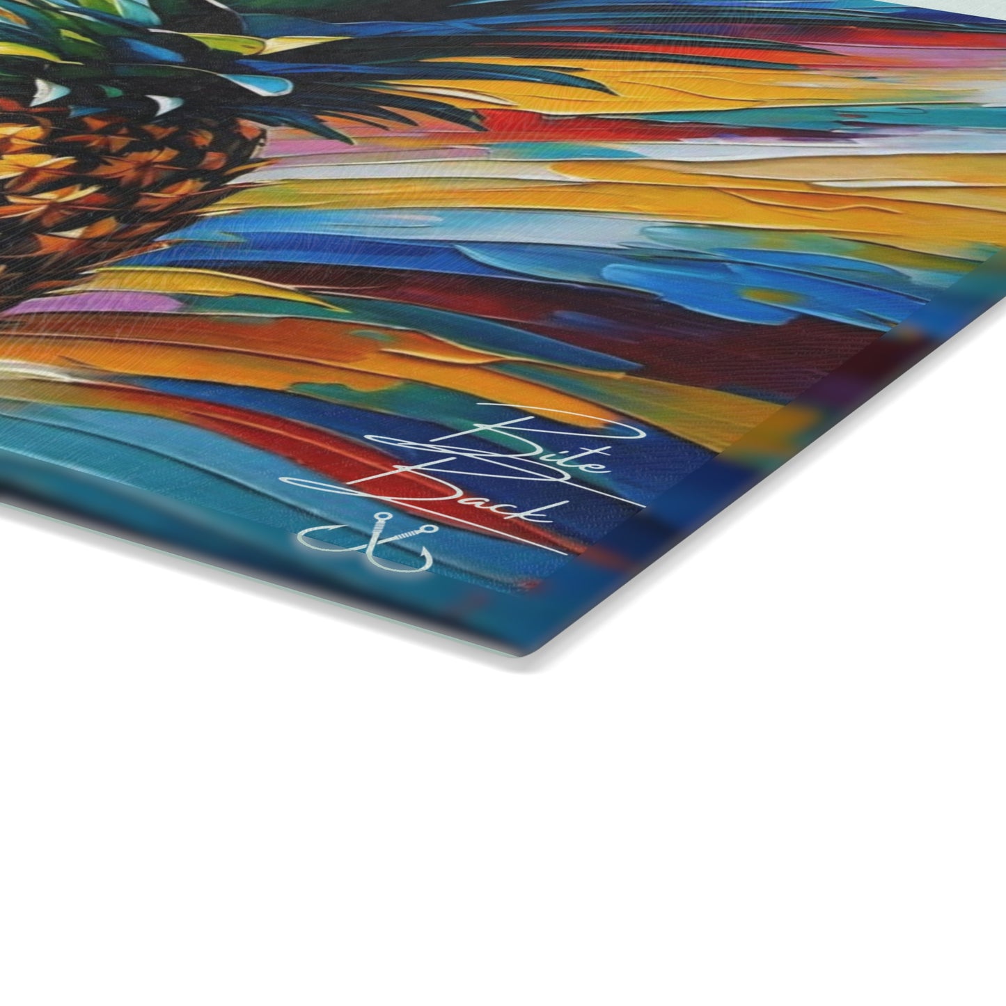 Pineapple Glass Cutting Board
