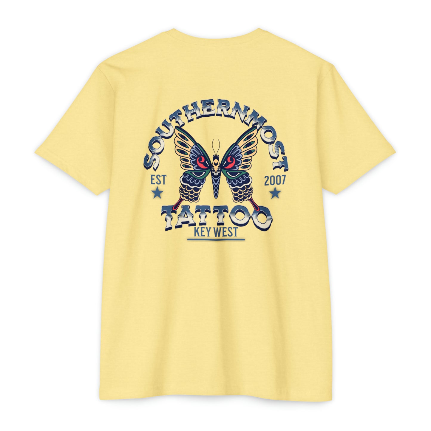 Southernmost Tattoo Butterfly T-shirt