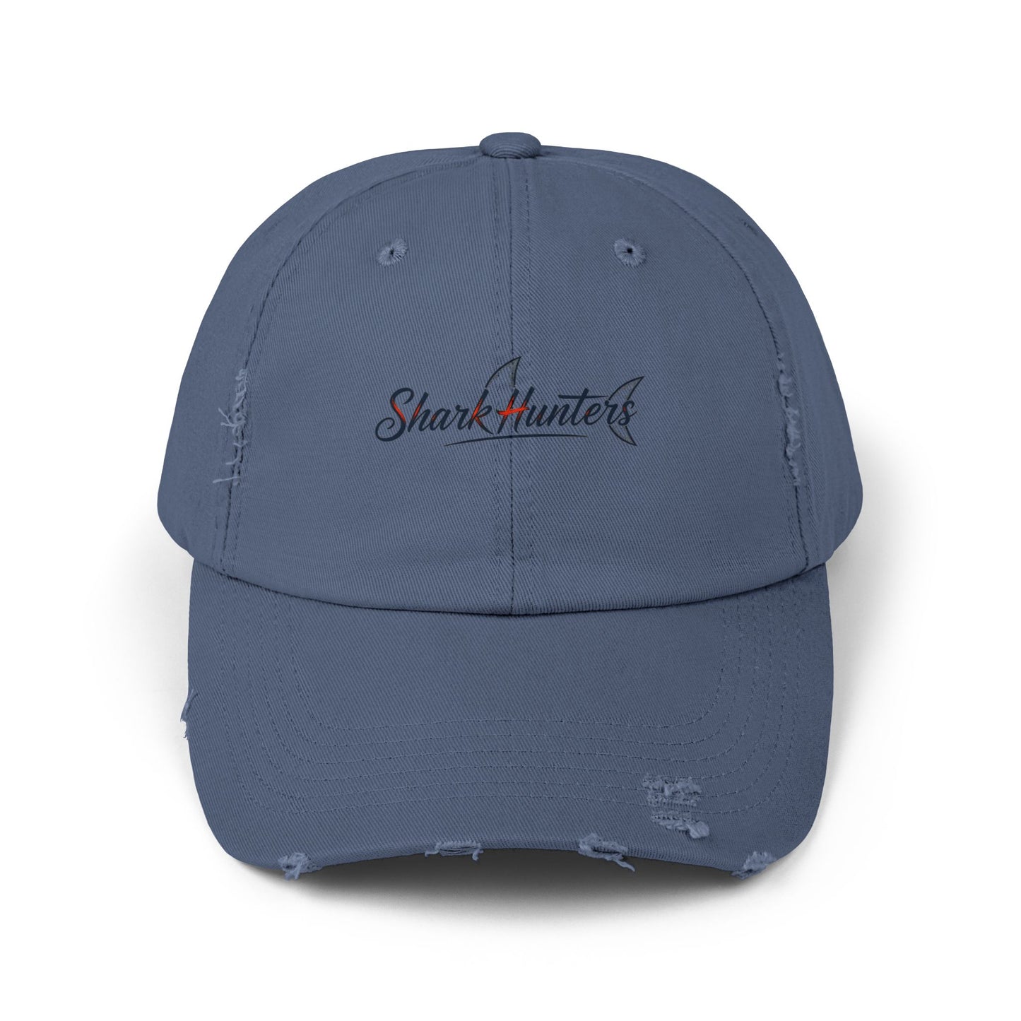 Shark Hunters Distressed Hat