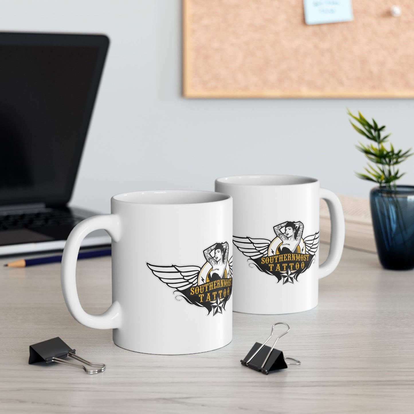 Southernmost Tattoo Logo Ceramic Mug 11oz