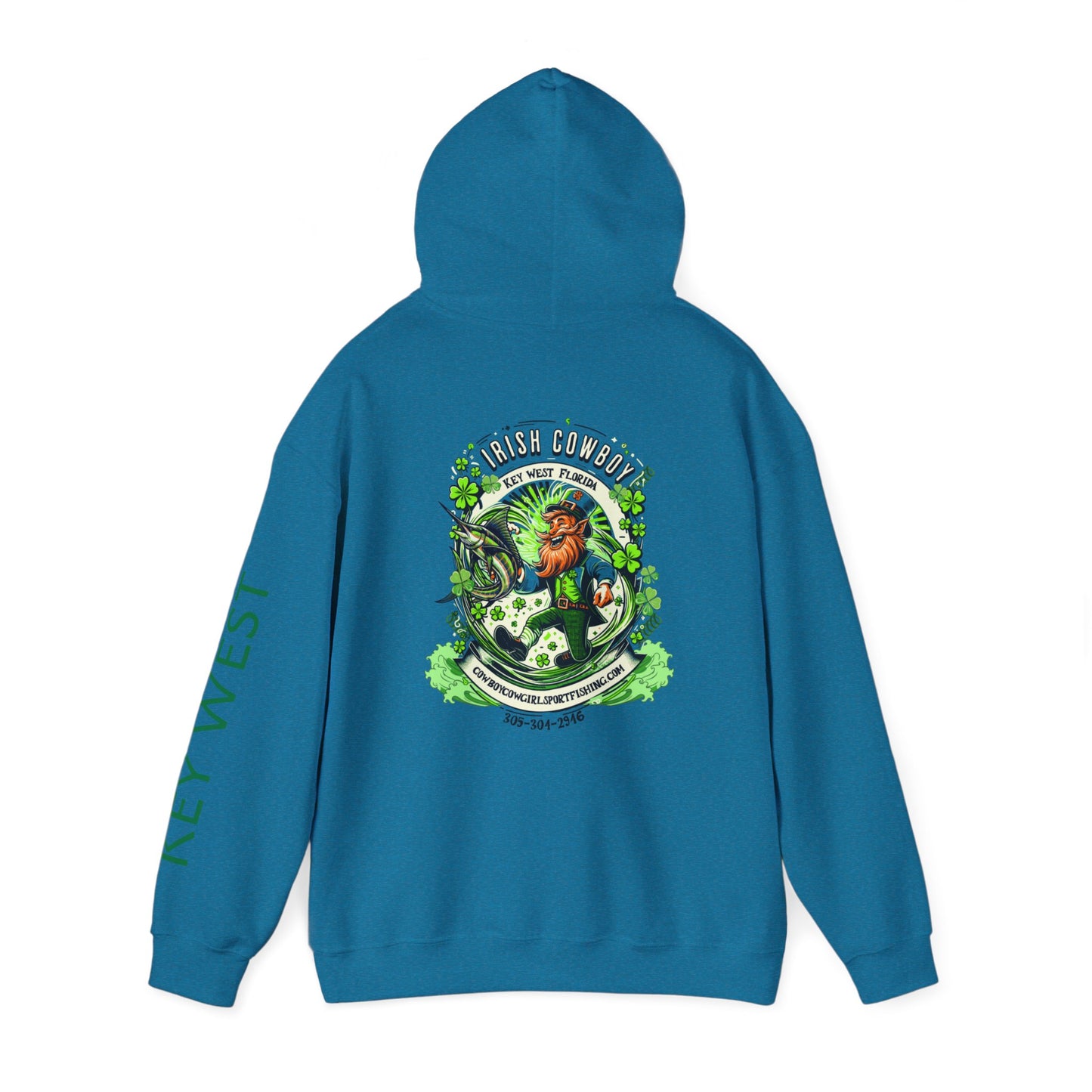 Irish Cowboy Leprechaun Heavy Blend™ Hooded Sweatshirt