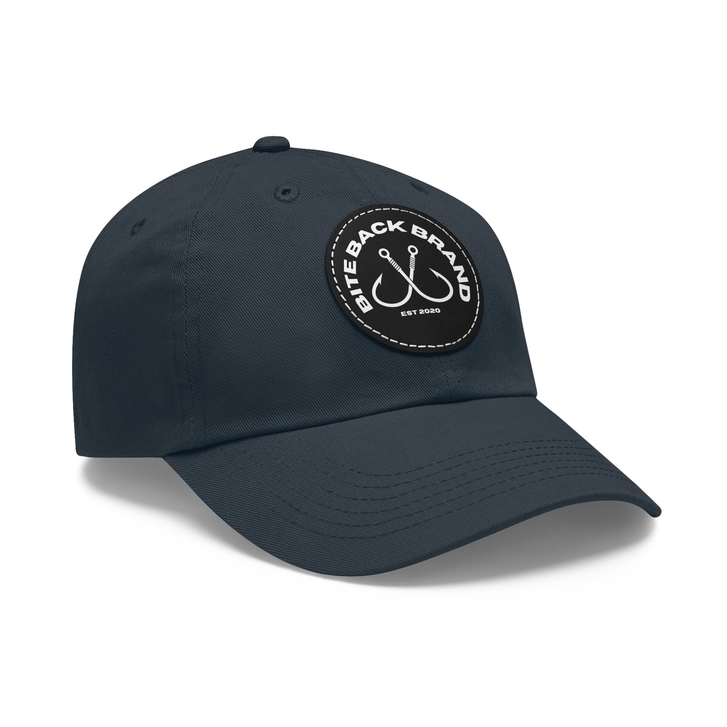 Hooks Hat with Leather Patch (Round)