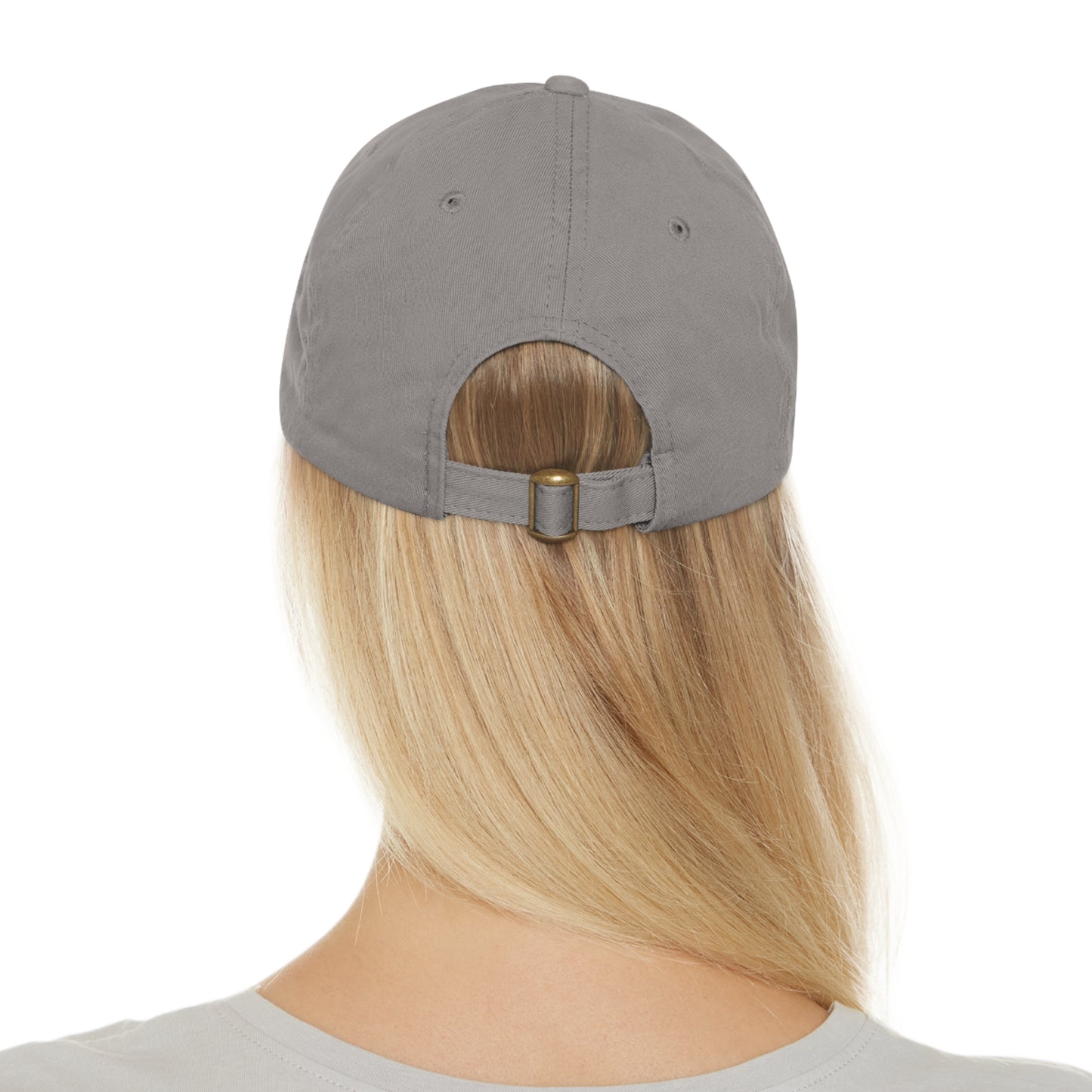 Shark Jaw Hat with Leather Patch (Round)