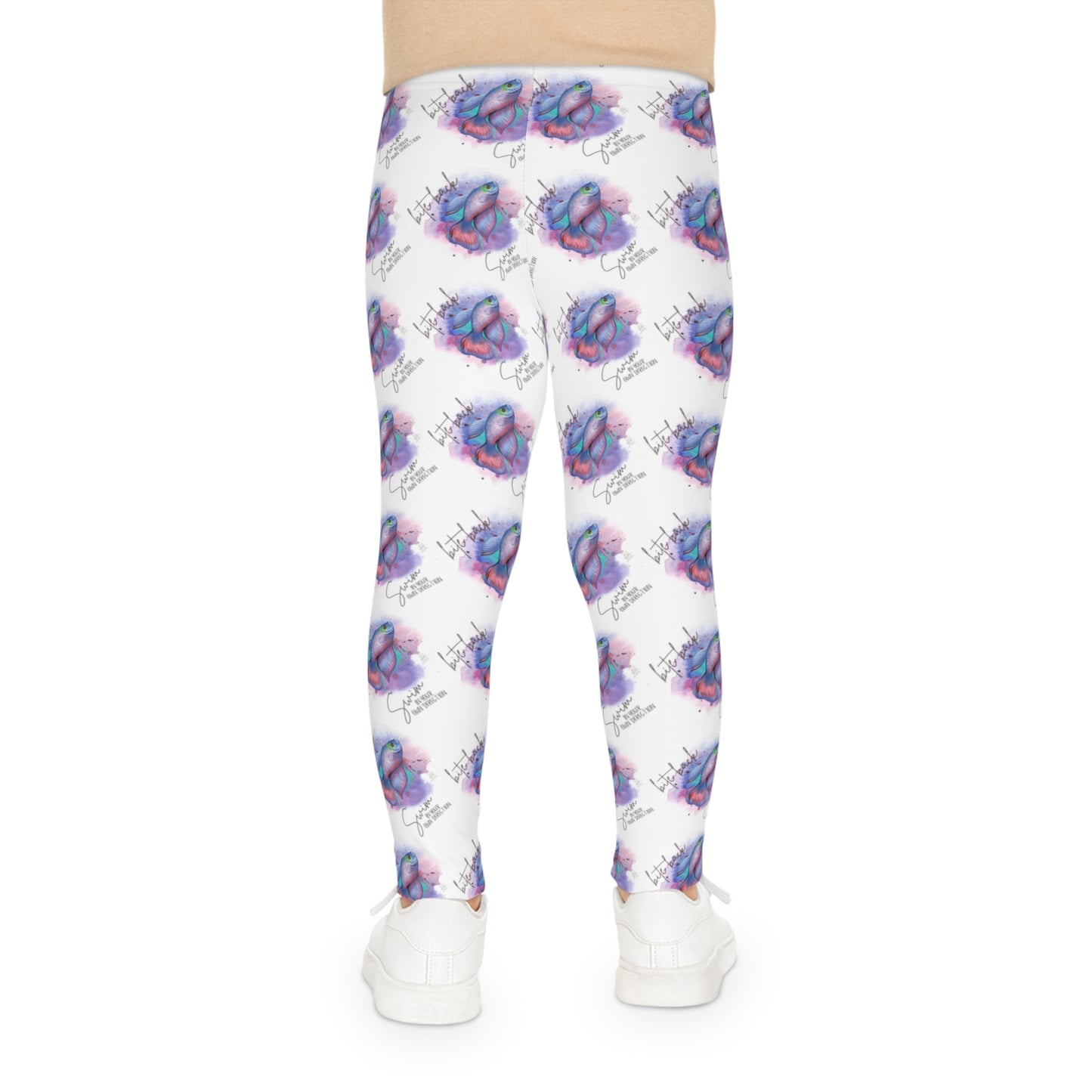 Swim in your own Direction Kids Leggings
