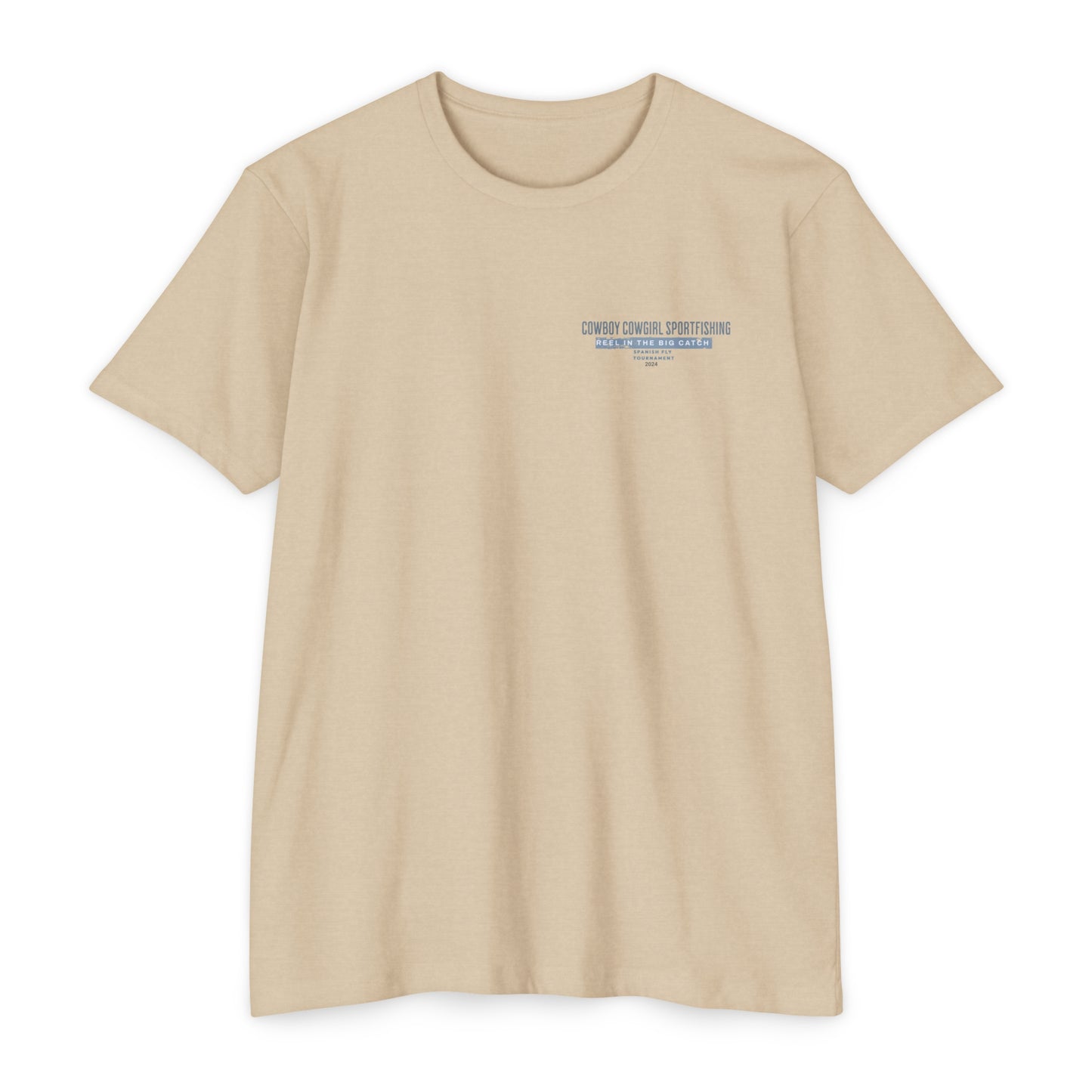 Spanish Fly Shark Tournament 2024 -Unisex CVC Jersey T-shirt