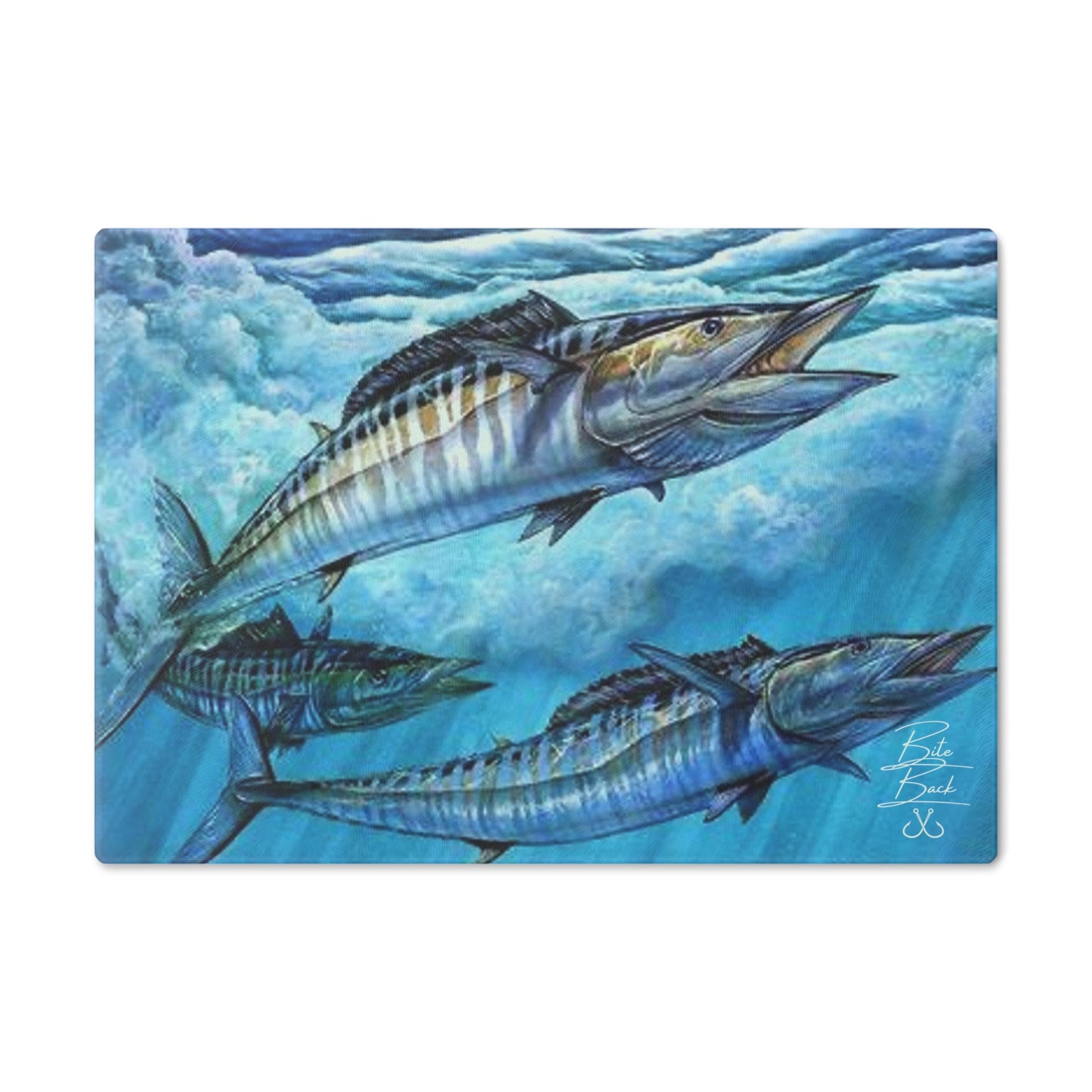 Wahoo Glass Cutting Board