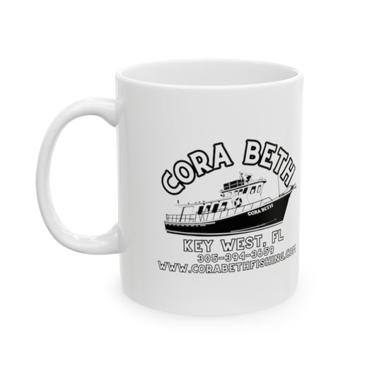 Cora Beth Fishing Ceramic Mug 11oz