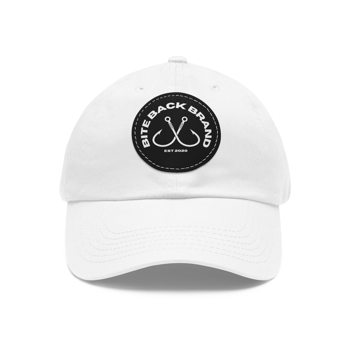 Hooks Hat with Leather Patch (Round)
