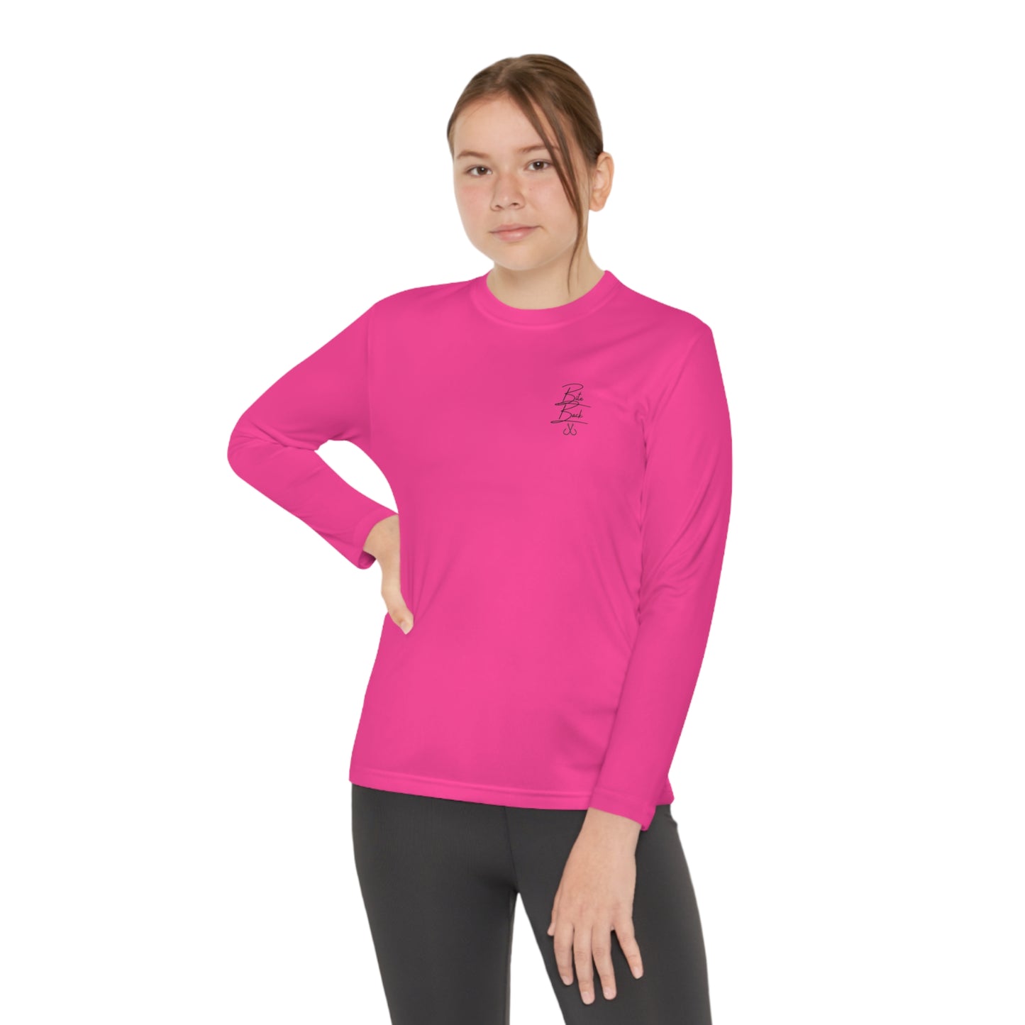Swim in your own Direction Youth Long Sleeve Competitor Tee