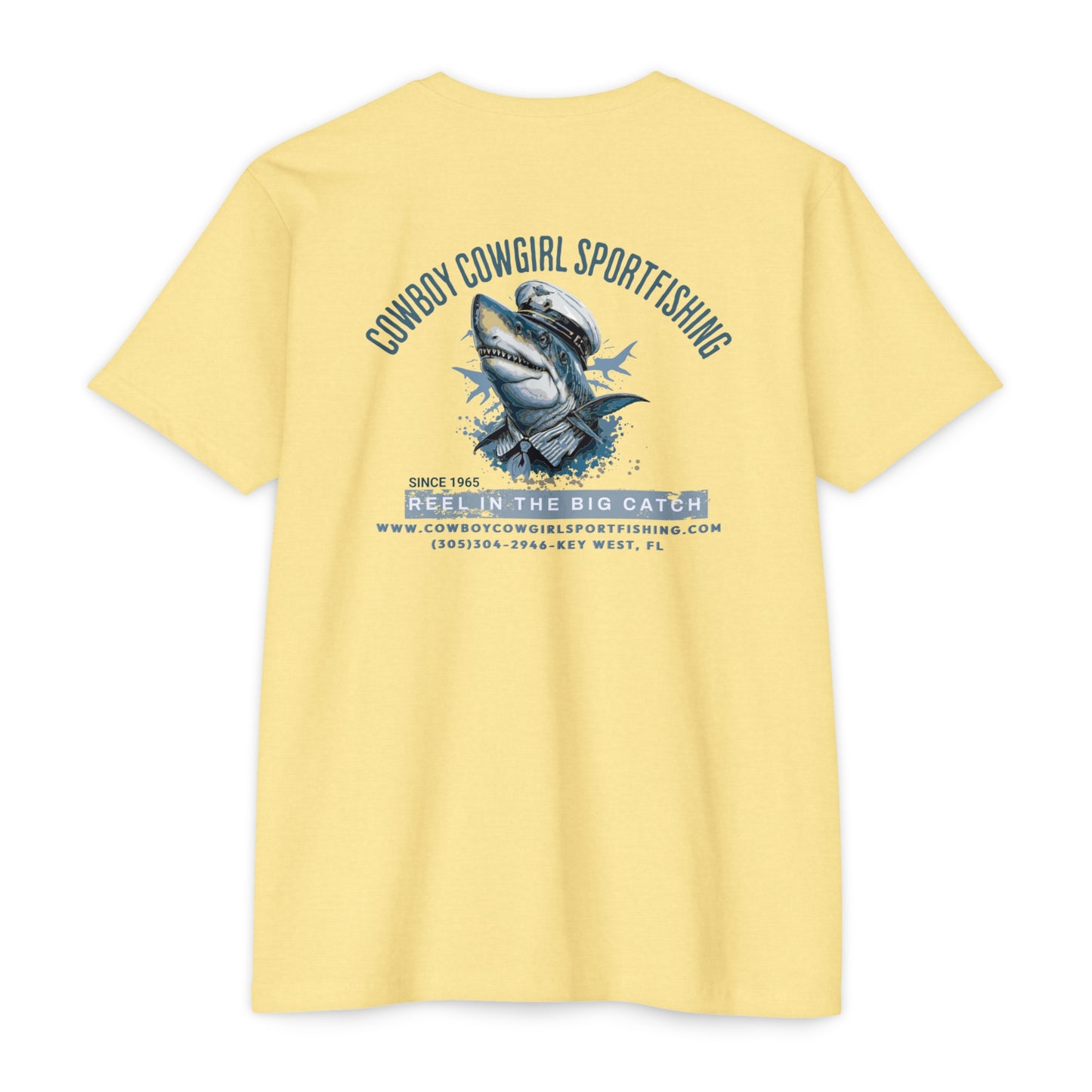 Spanish Fly Shark Tournament 2024 -Unisex CVC Jersey T-shirt