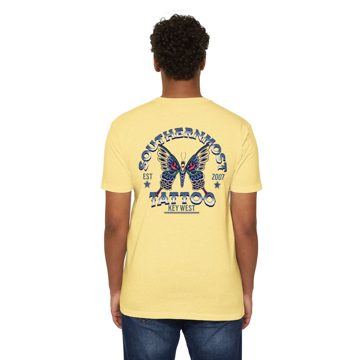 Southernmost Tattoo Butterfly T-shirt