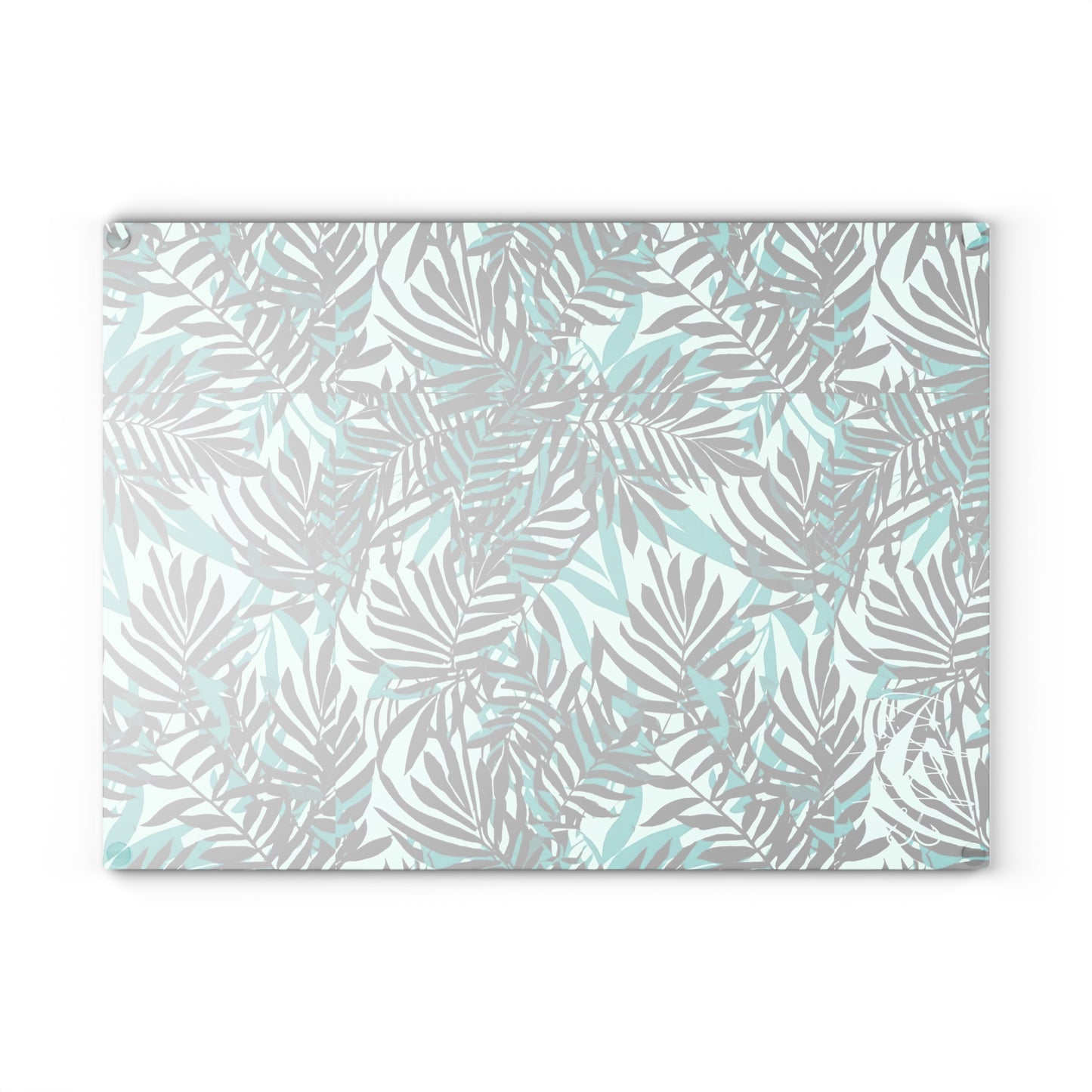 Floral Glass Cutting Board