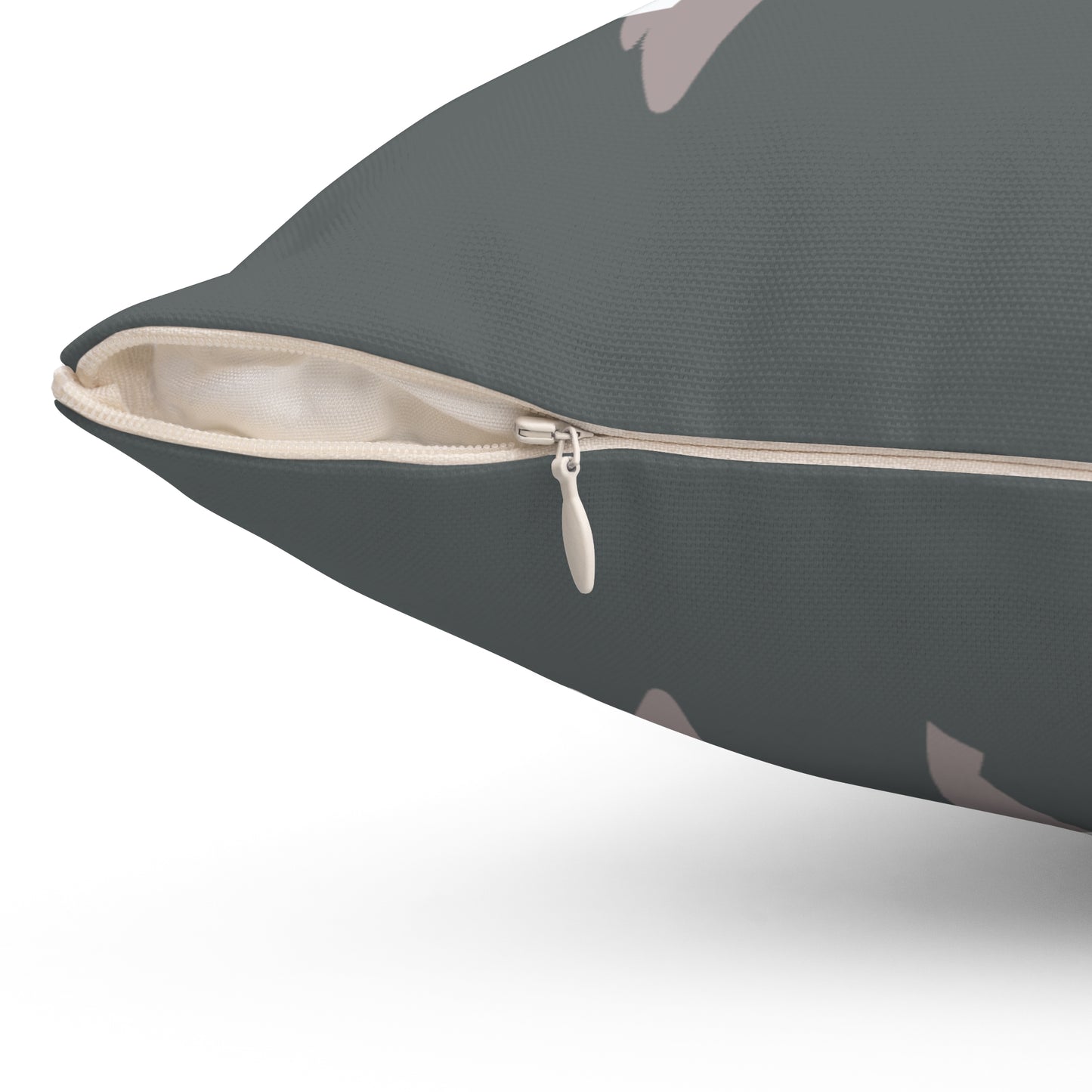 I Love Sharks Square Pillow