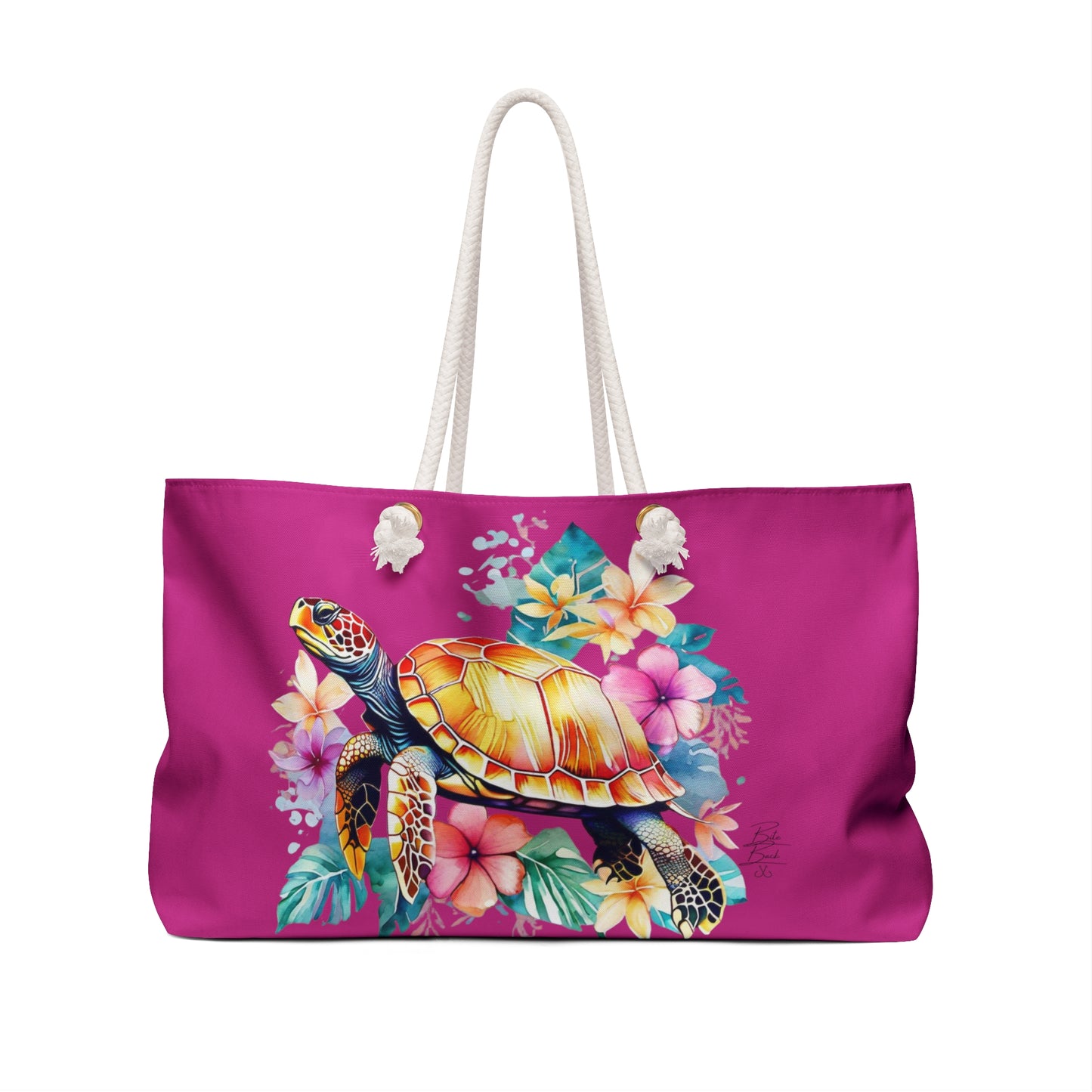 Tropical Turtle Weekender Bag
