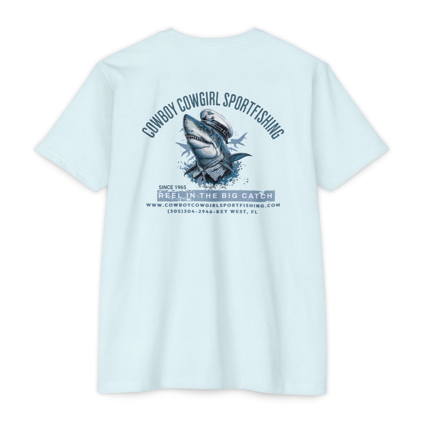 Spanish Fly Shark Tournament 2024 -Unisex CVC Jersey T-shirt