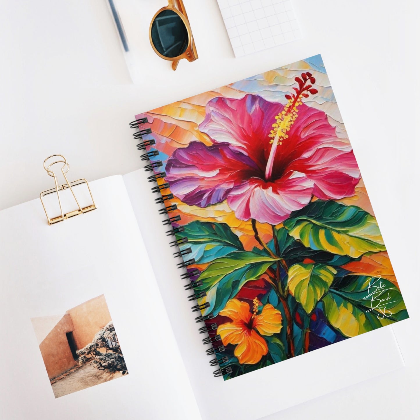 Olivia Street Spiral Notebook - Ruled Line