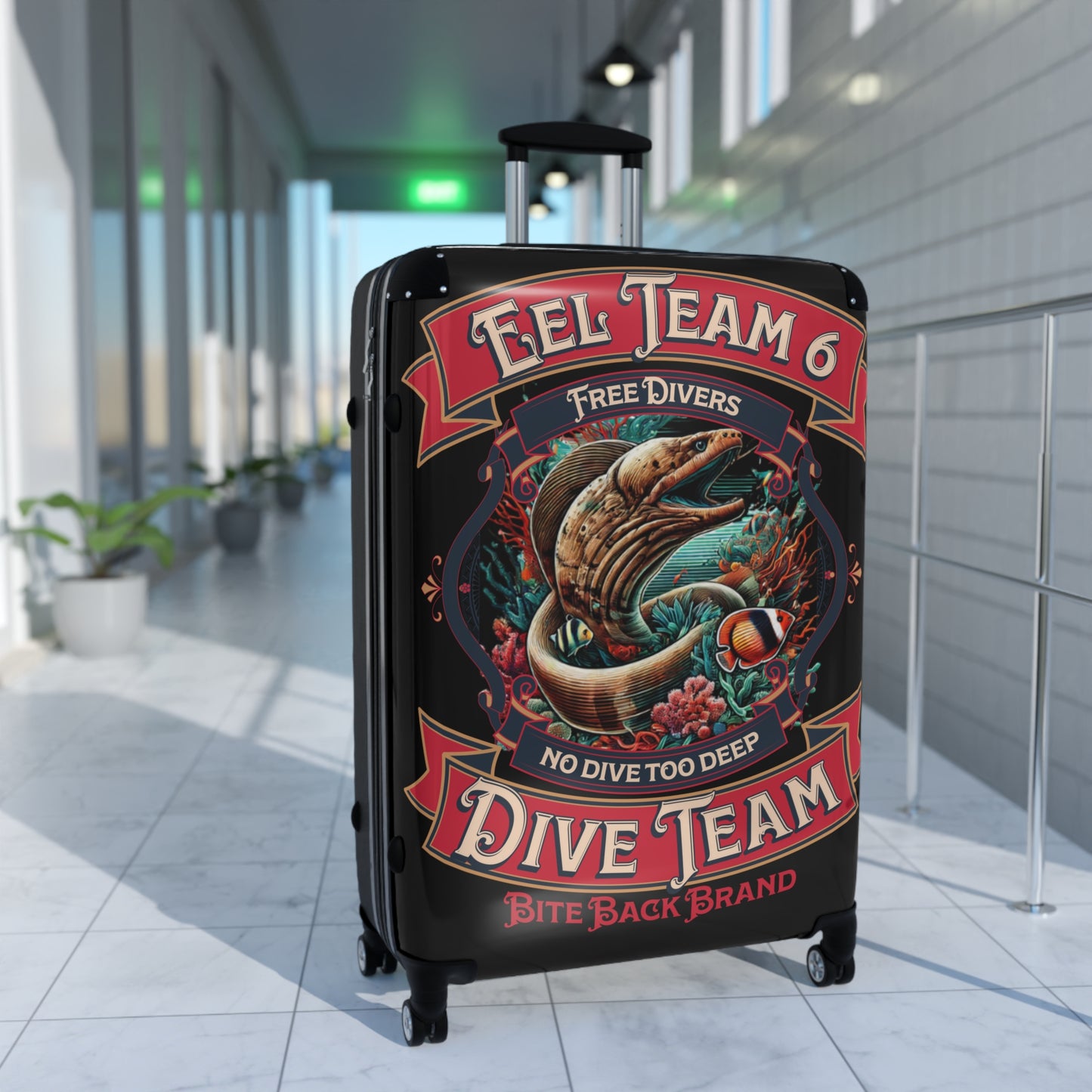 Eel Team 6 Dive Team Suitcase
