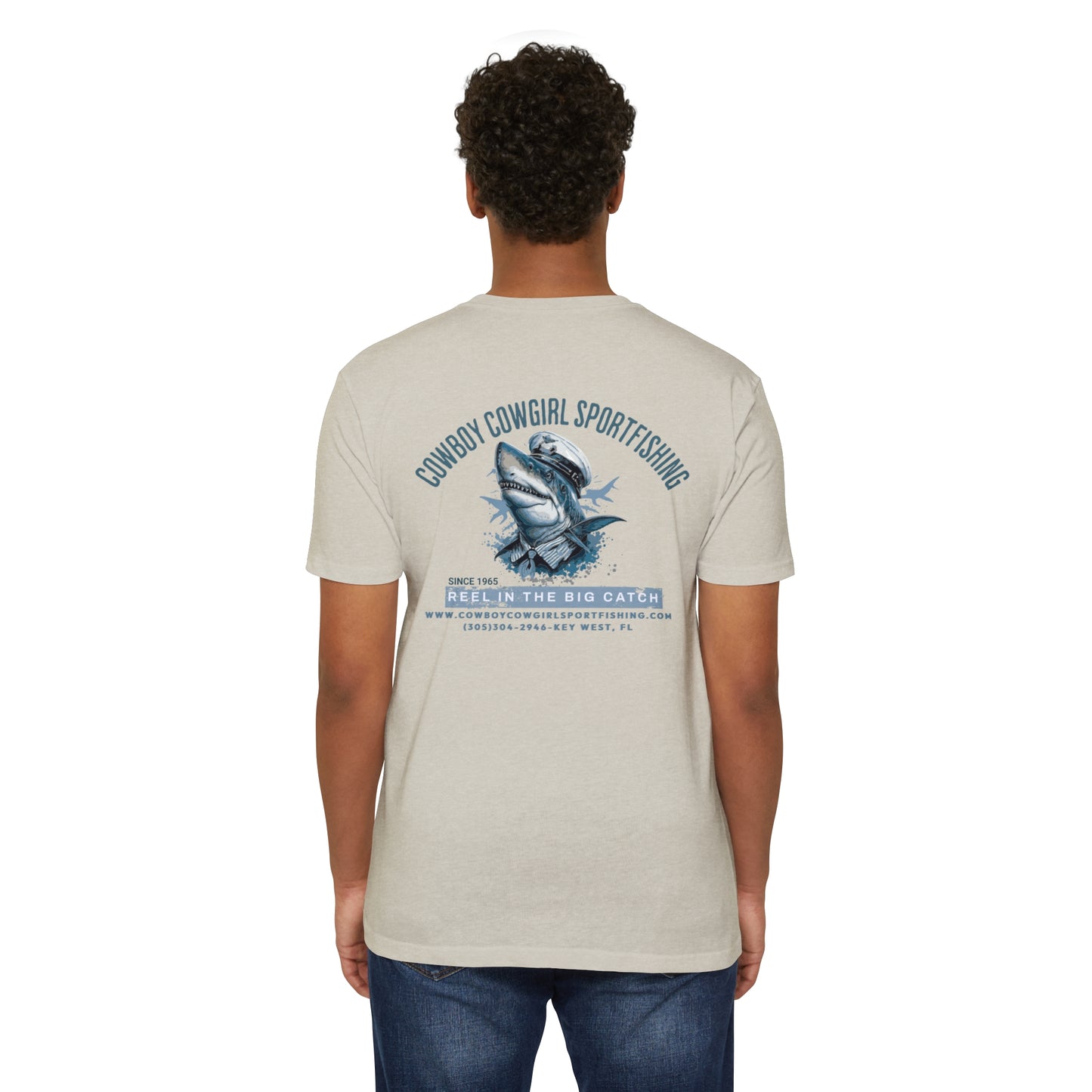 Spanish Fly Shark Tournament 2024 -Unisex CVC Jersey T-shirt