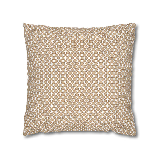 Lattice Canvas Pillowcase