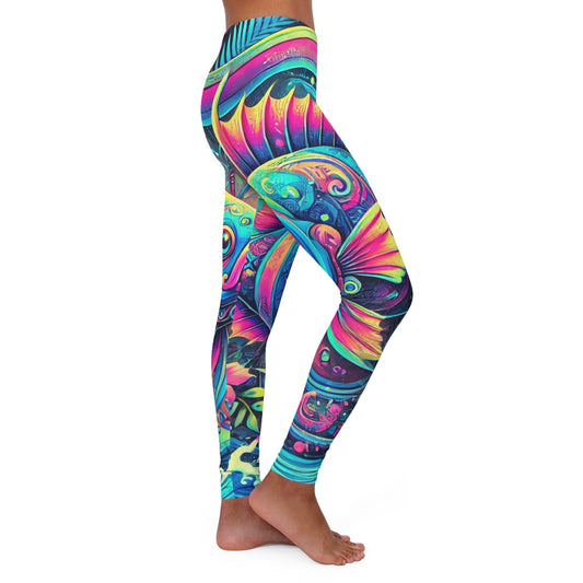 Neon Fish Casual Leggings