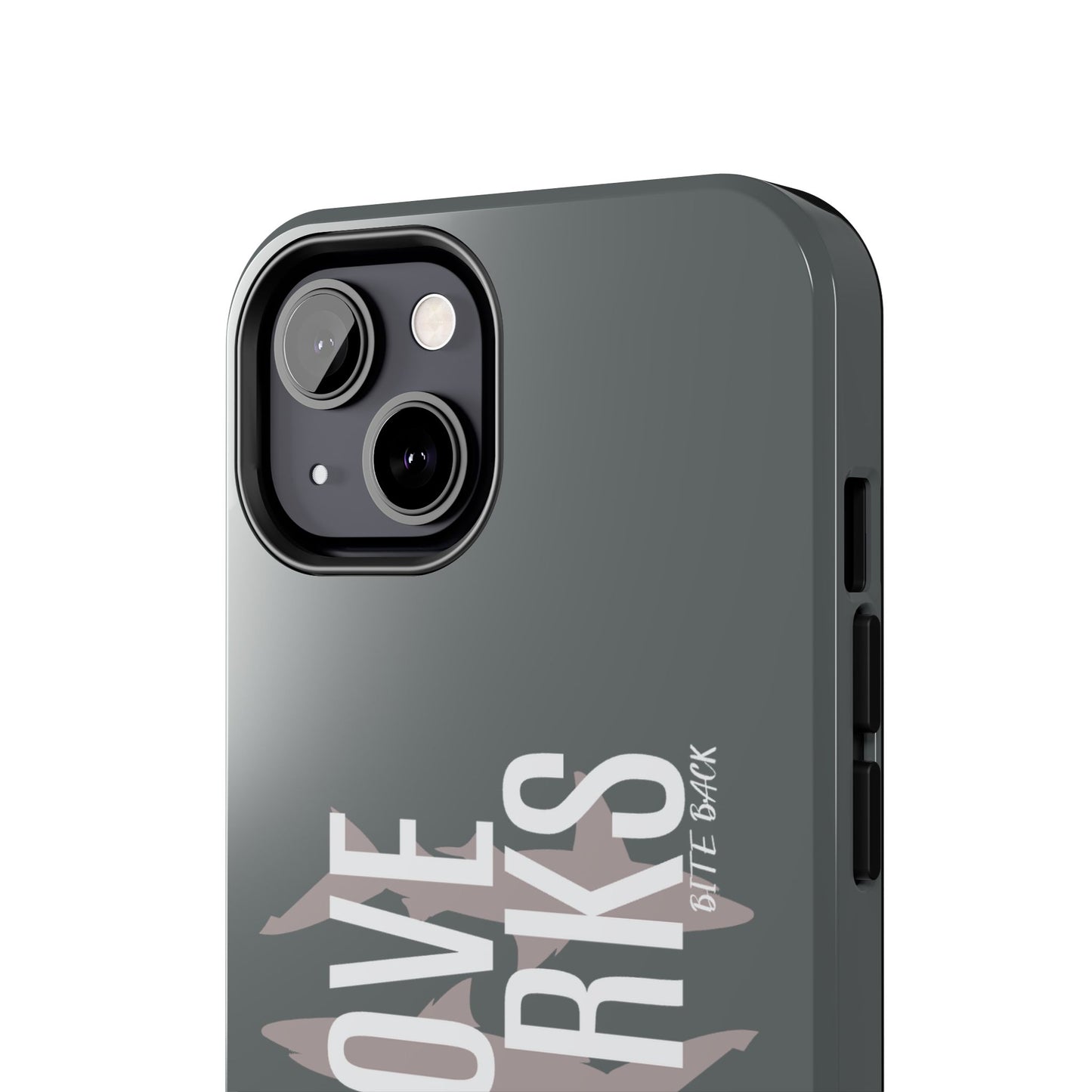 Shark Lover Tough Phone Case, Protective Cover, Gift for Ocean Lovers, Shark Week Celebration, Cute Wildlife Accessory