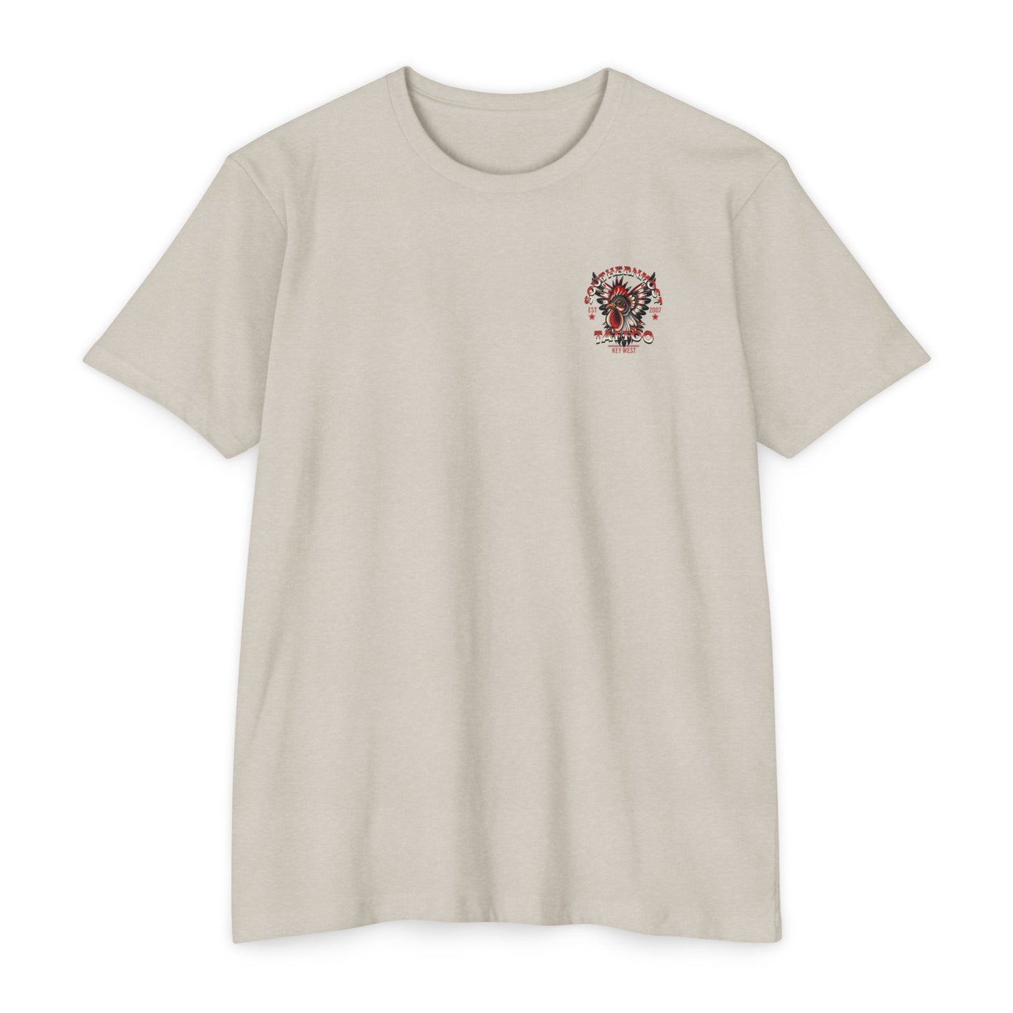 Southernmost Tattoo Traditional Rooster T-shirt