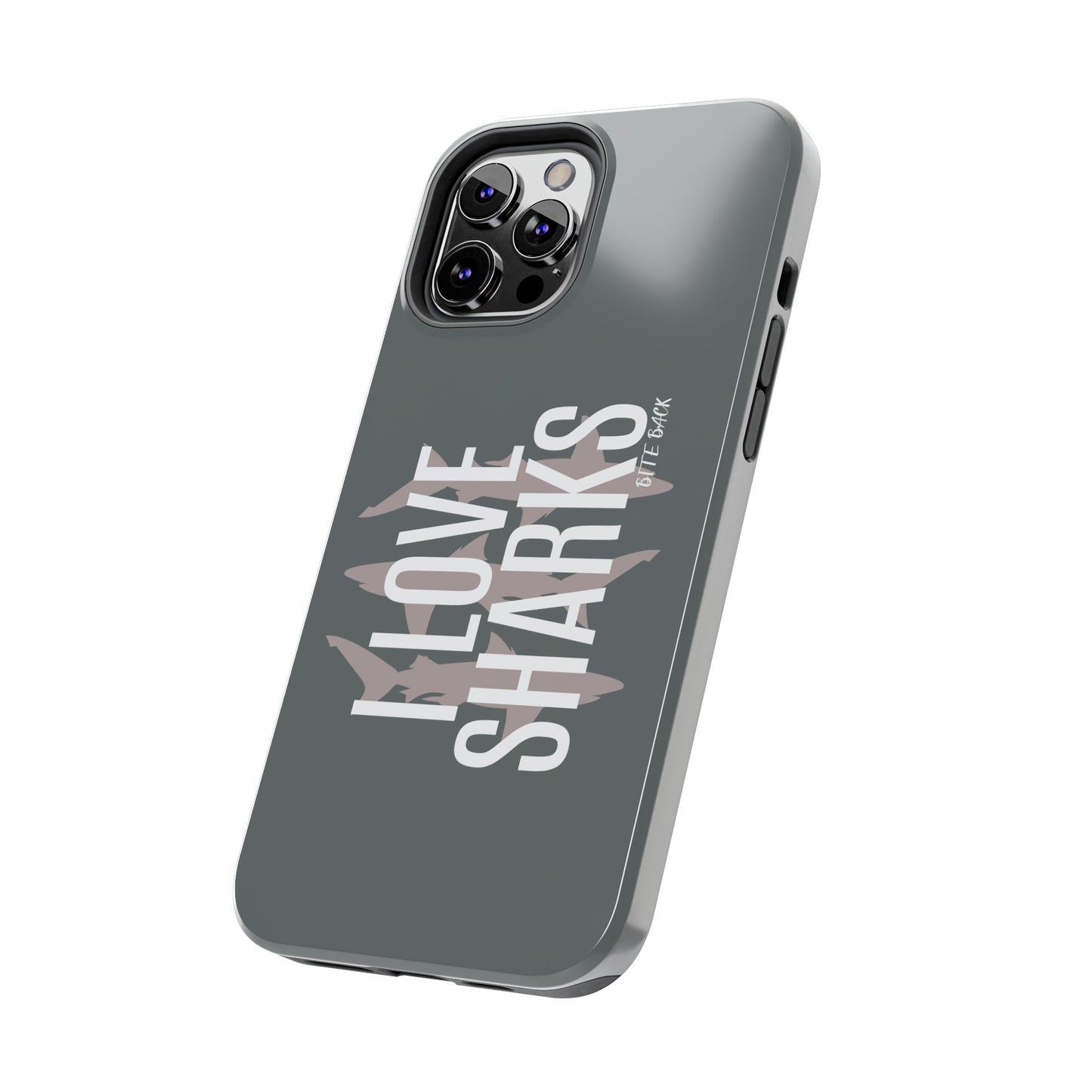 Shark Lover Tough Phone Case, Protective Cover, Gift for Ocean Lovers, Shark Week Celebration, Cute Wildlife Accessory