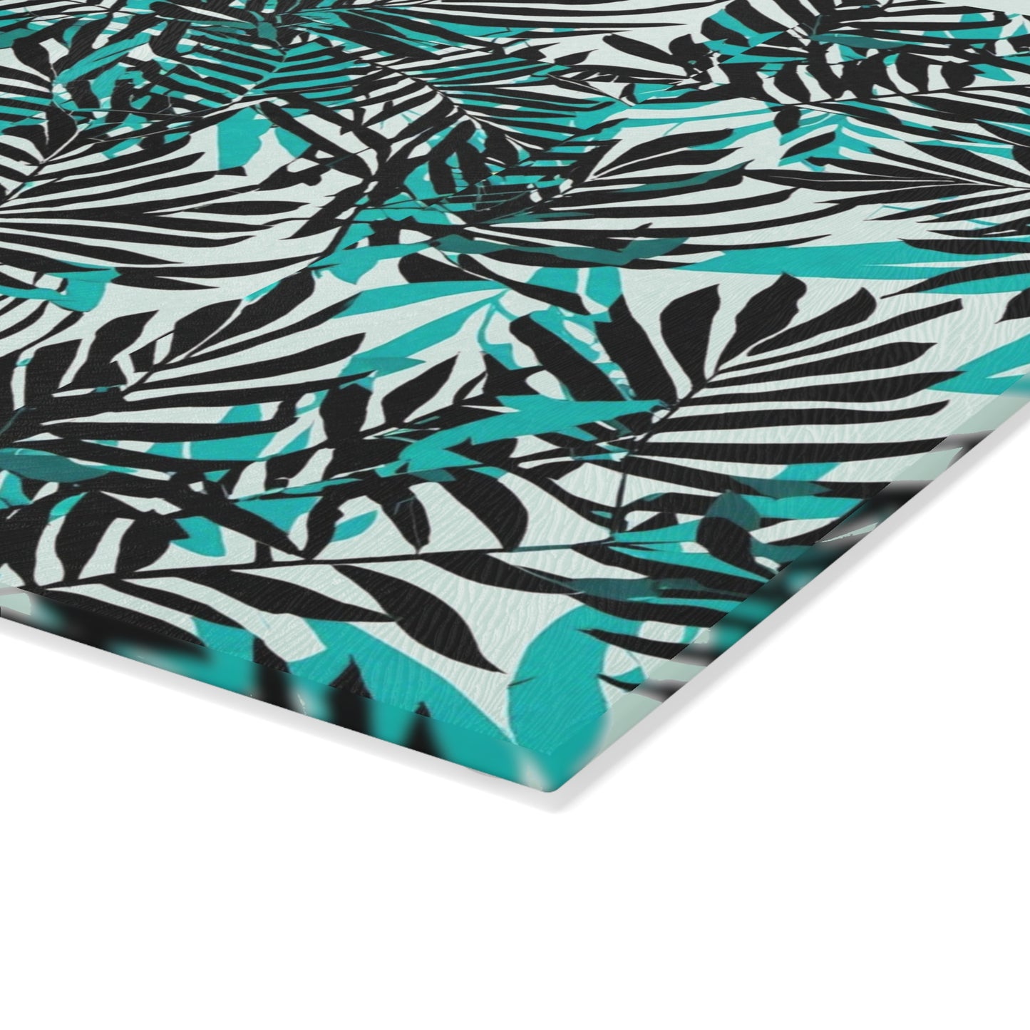 Floral Glass Cutting Board