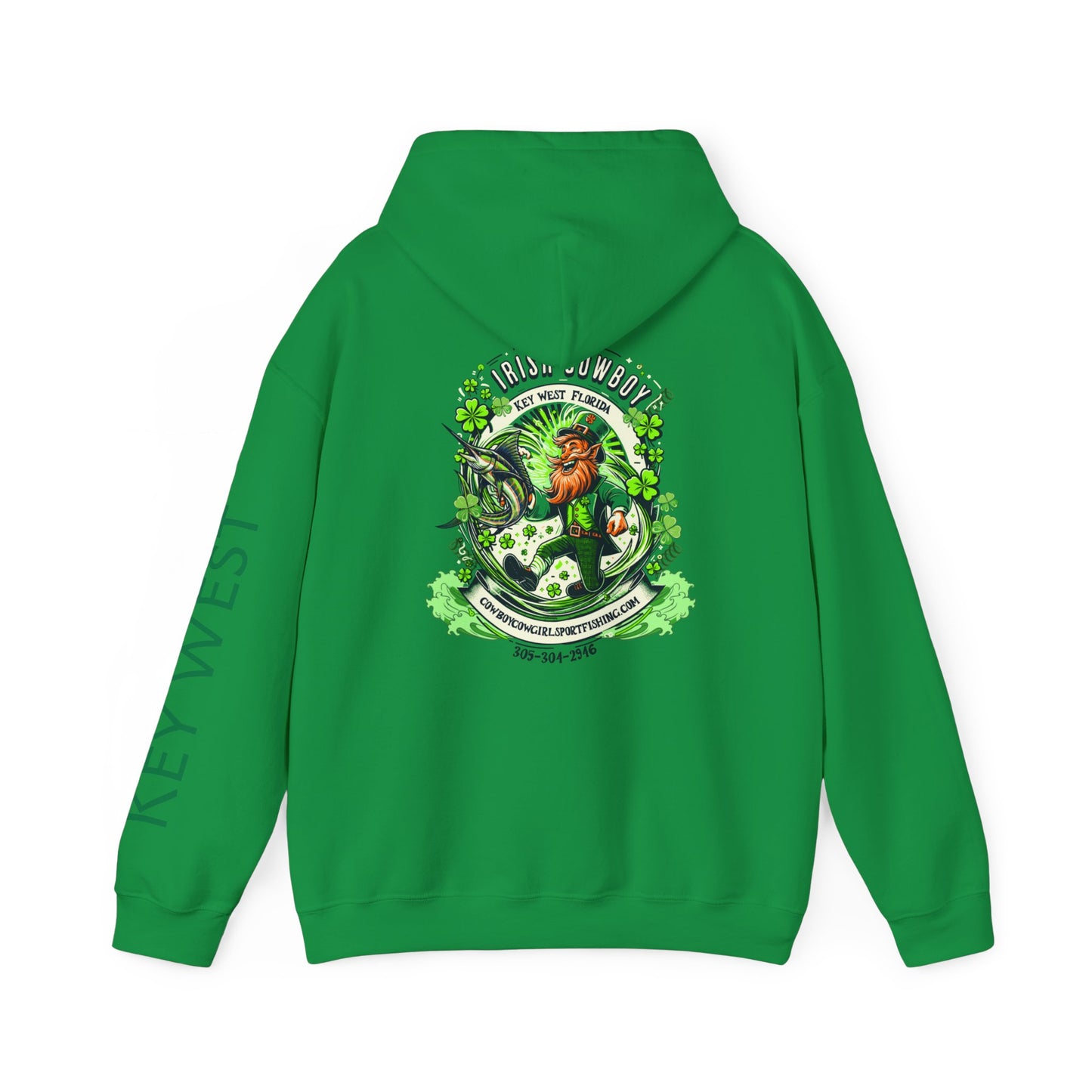 Irish Cowboy Leprechaun Heavy Blend™ Hooded Sweatshirt