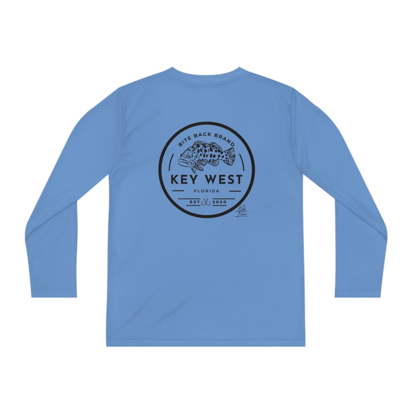 Grouper Youth Long Sleeve Competitor Tee