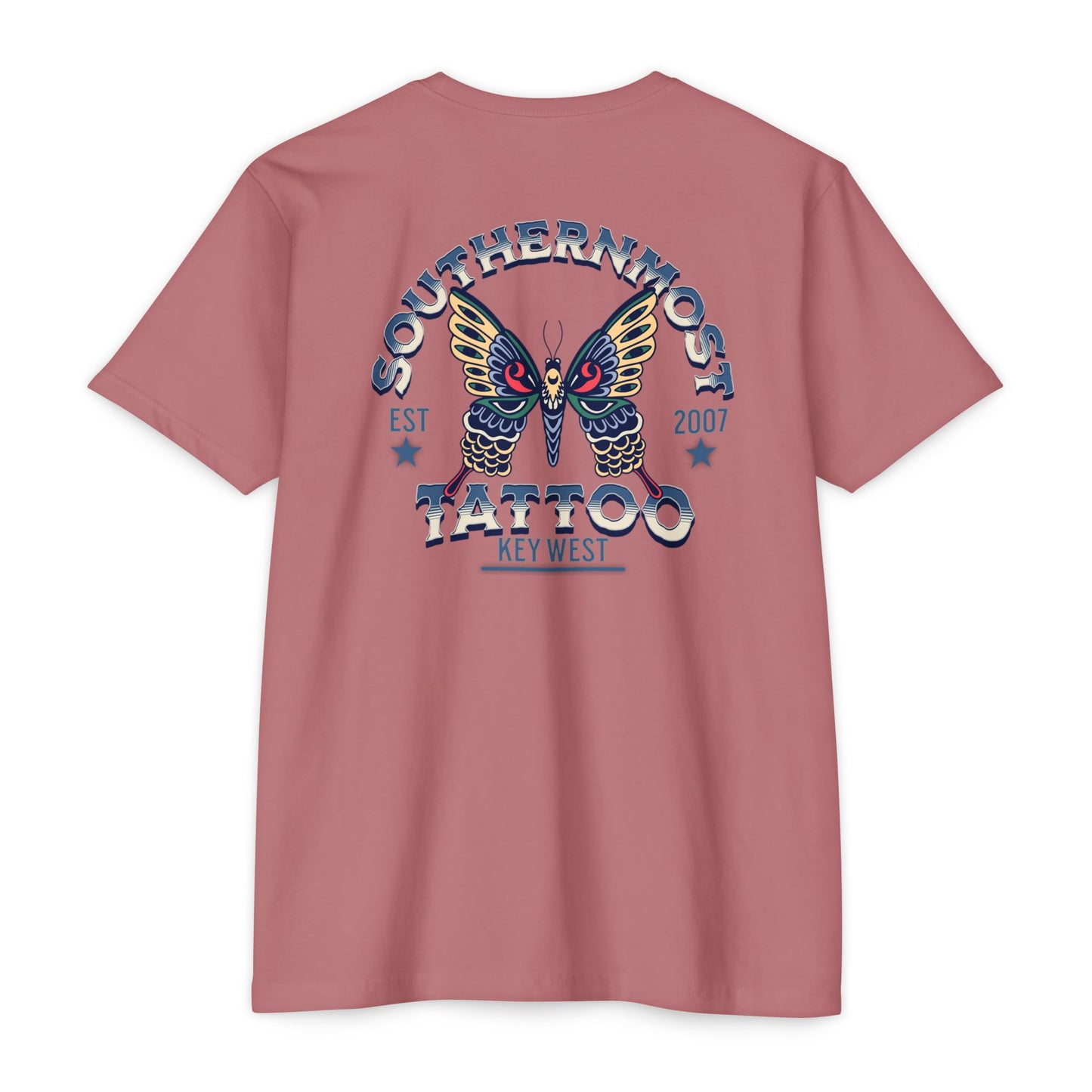 Southernmost Tattoo Butterfly T-shirt